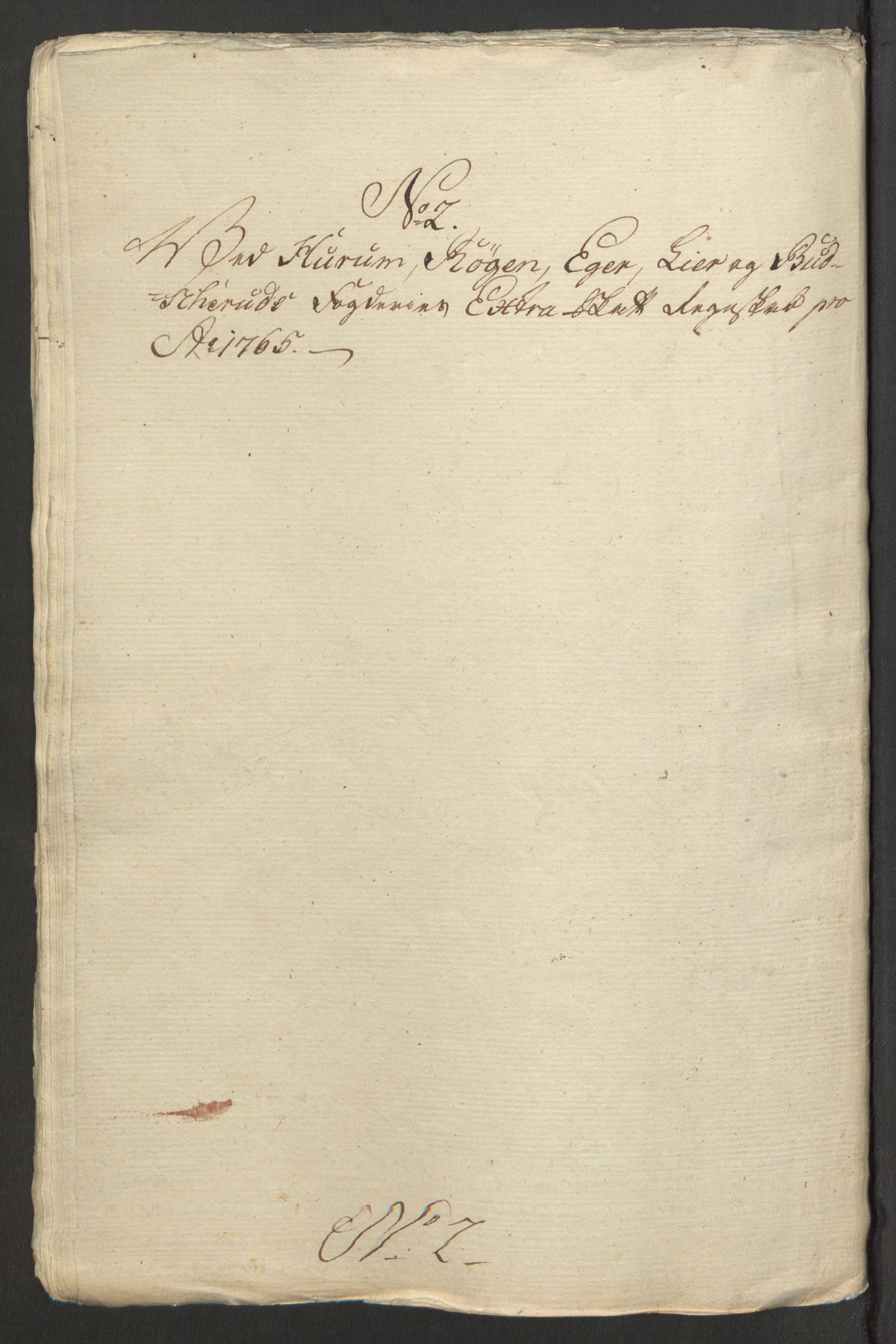 Rentekammeret inntil 1814, Reviderte regnskaper, Fogderegnskap, RA/EA-4092/R31/L1834: Ekstraskatten Hurum, Røyken, Eiker, Lier og Buskerud, 1765, p. 94