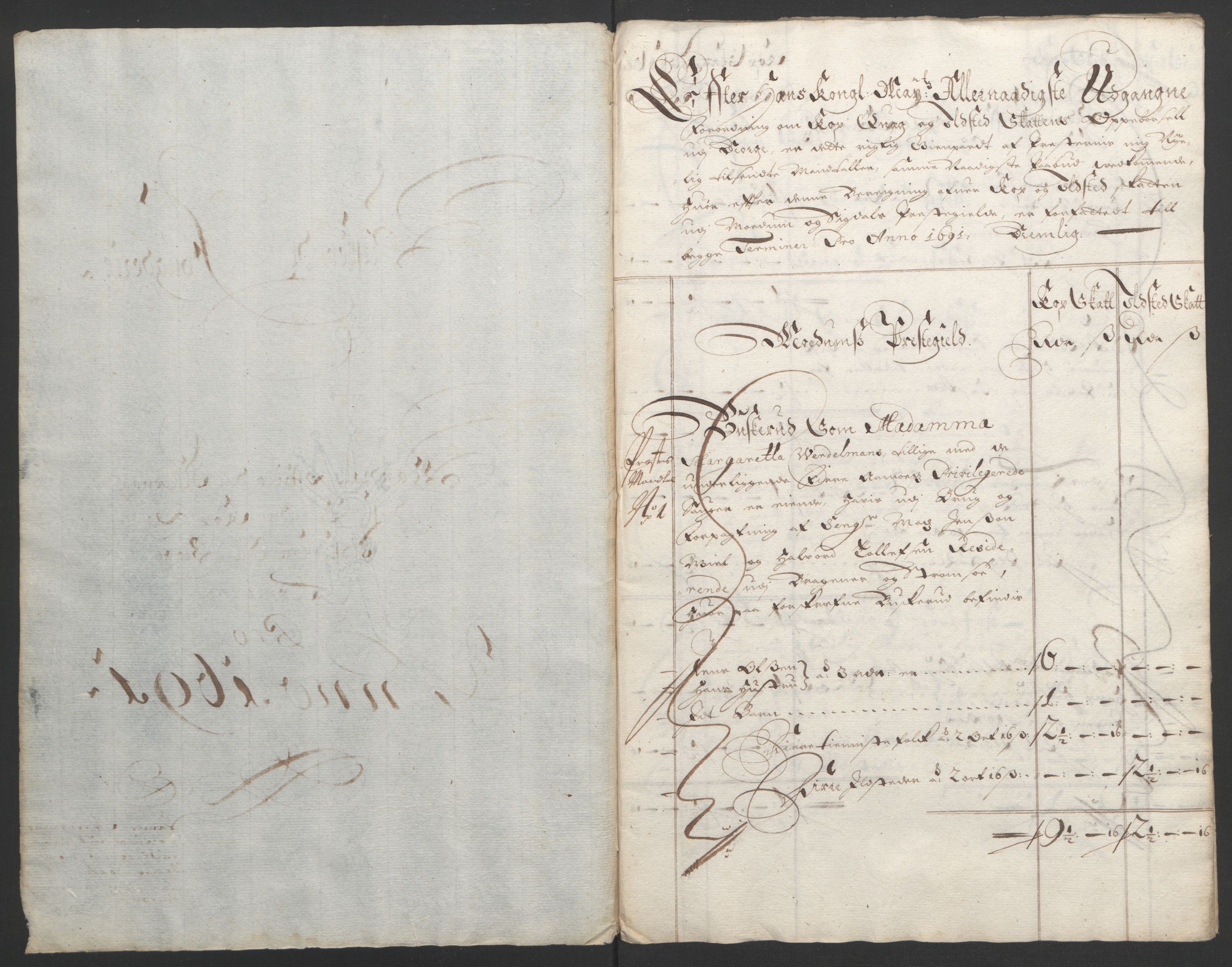 Rentekammeret inntil 1814, Reviderte regnskaper, Fogderegnskap, RA/EA-4092/R25/L1681: Fogderegnskap Buskerud, 1691-1692, p. 259