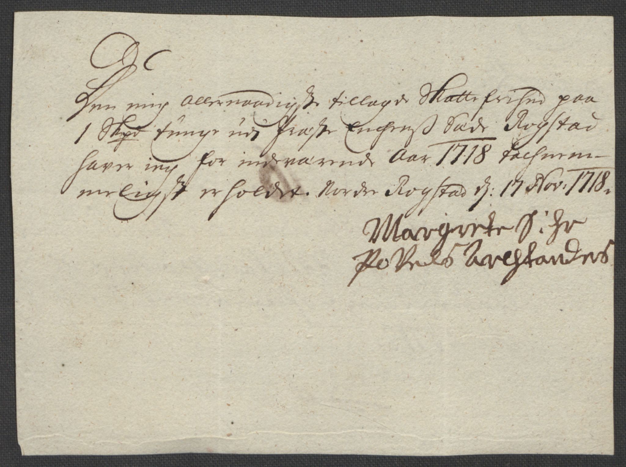 Rentekammeret inntil 1814, Reviderte regnskaper, Fogderegnskap, AV/RA-EA-4092/R12/L0727: Fogderegnskap Øvre Romerike, 1718, p. 292