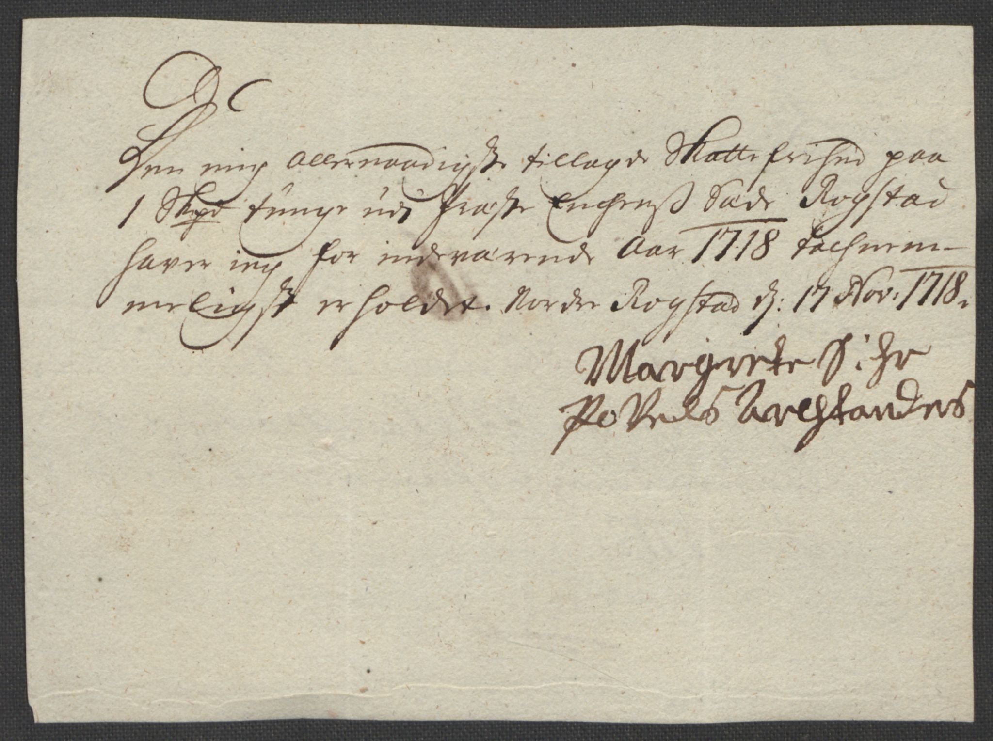 Rentekammeret inntil 1814, Reviderte regnskaper, Fogderegnskap, RA/EA-4092/R12/L0727: Fogderegnskap Øvre Romerike, 1718, p. 292