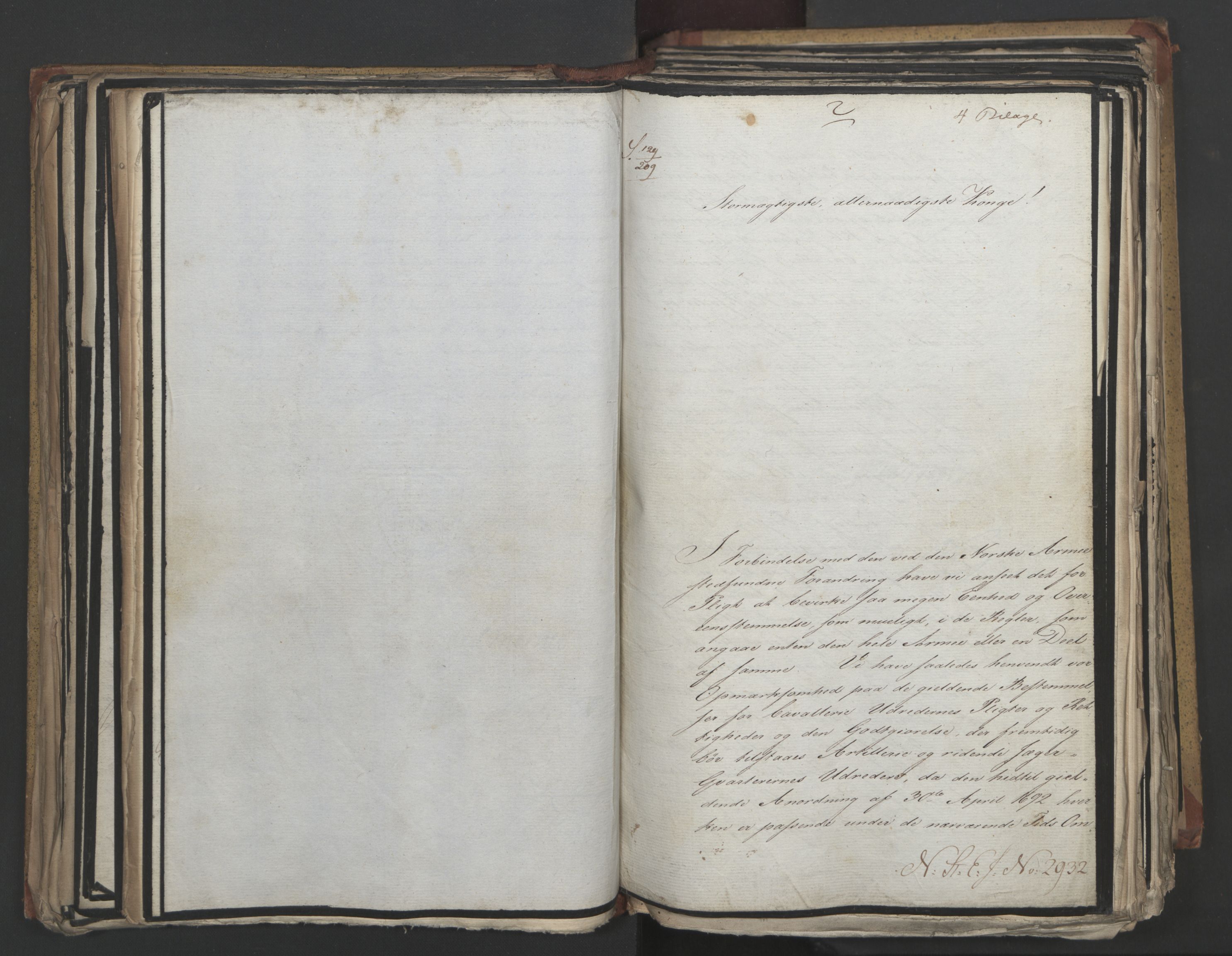 Statsrådsavdelingen i Stockholm, RA/S-1003/D/Da/L0014: Regjeringsinnstillinger nr. 2890-3057, 1818, p. 181