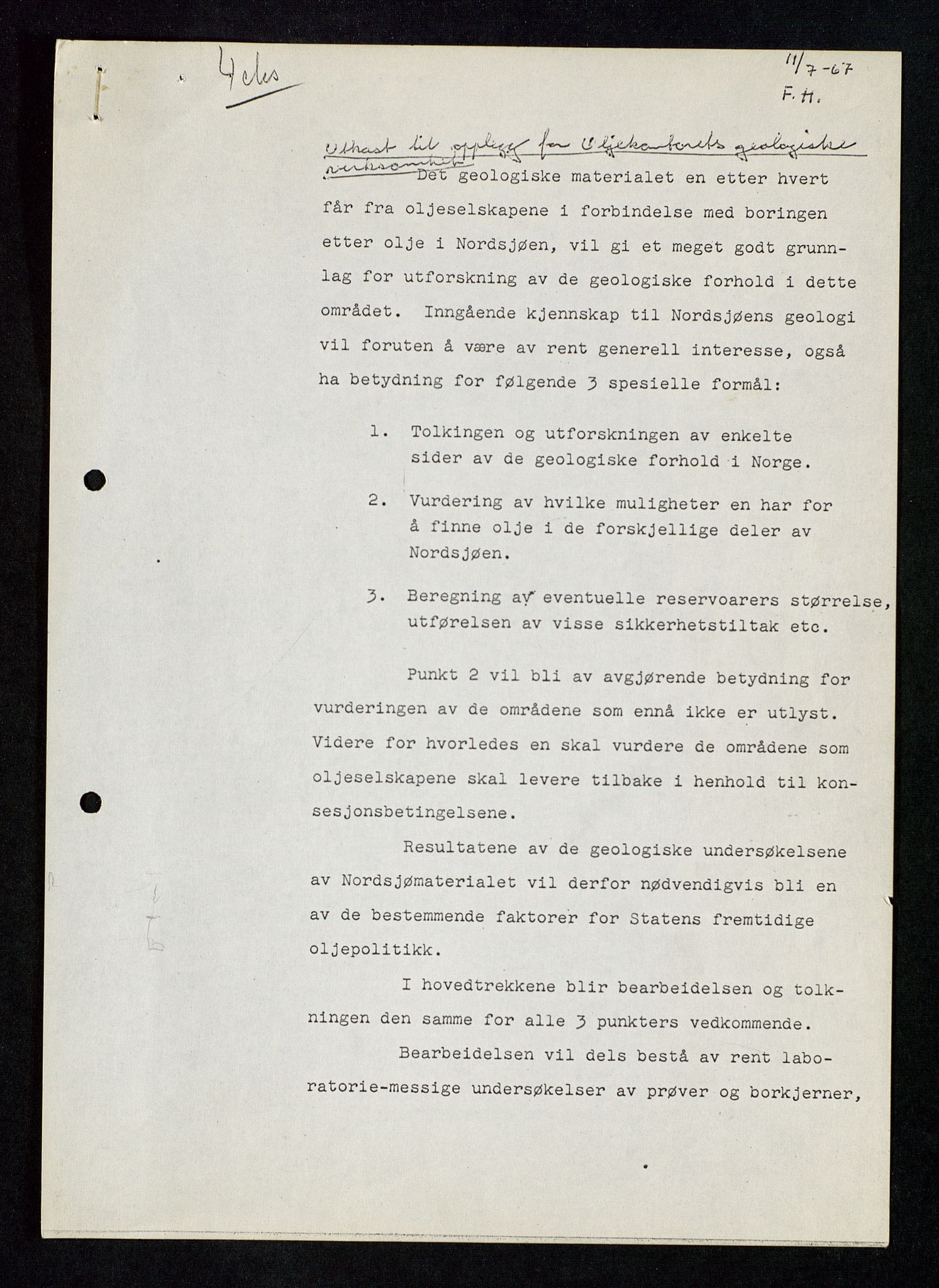 Industridepartementet, Oljekontoret, AV/SAST-A-101348/Db/L0002: Oljevernrådet, Styret i OD, leieforhold, div., 1966-1973, p. 611