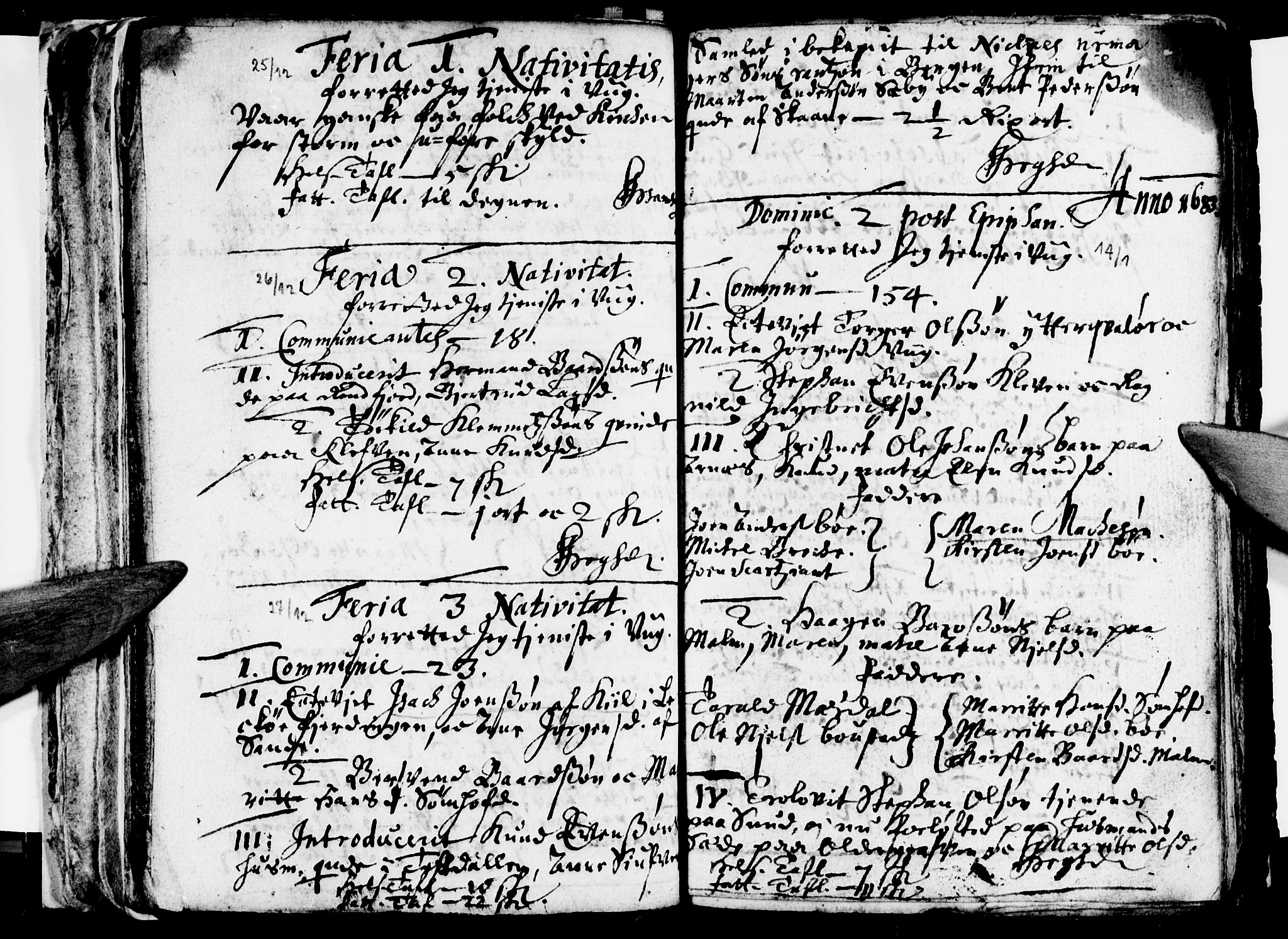 Ministerialprotokoller, klokkerbøker og fødselsregistre - Nordland, SAT/A-1459/812/L0172: Parish register (official) no. 812A01, 1677-1718, p. 49