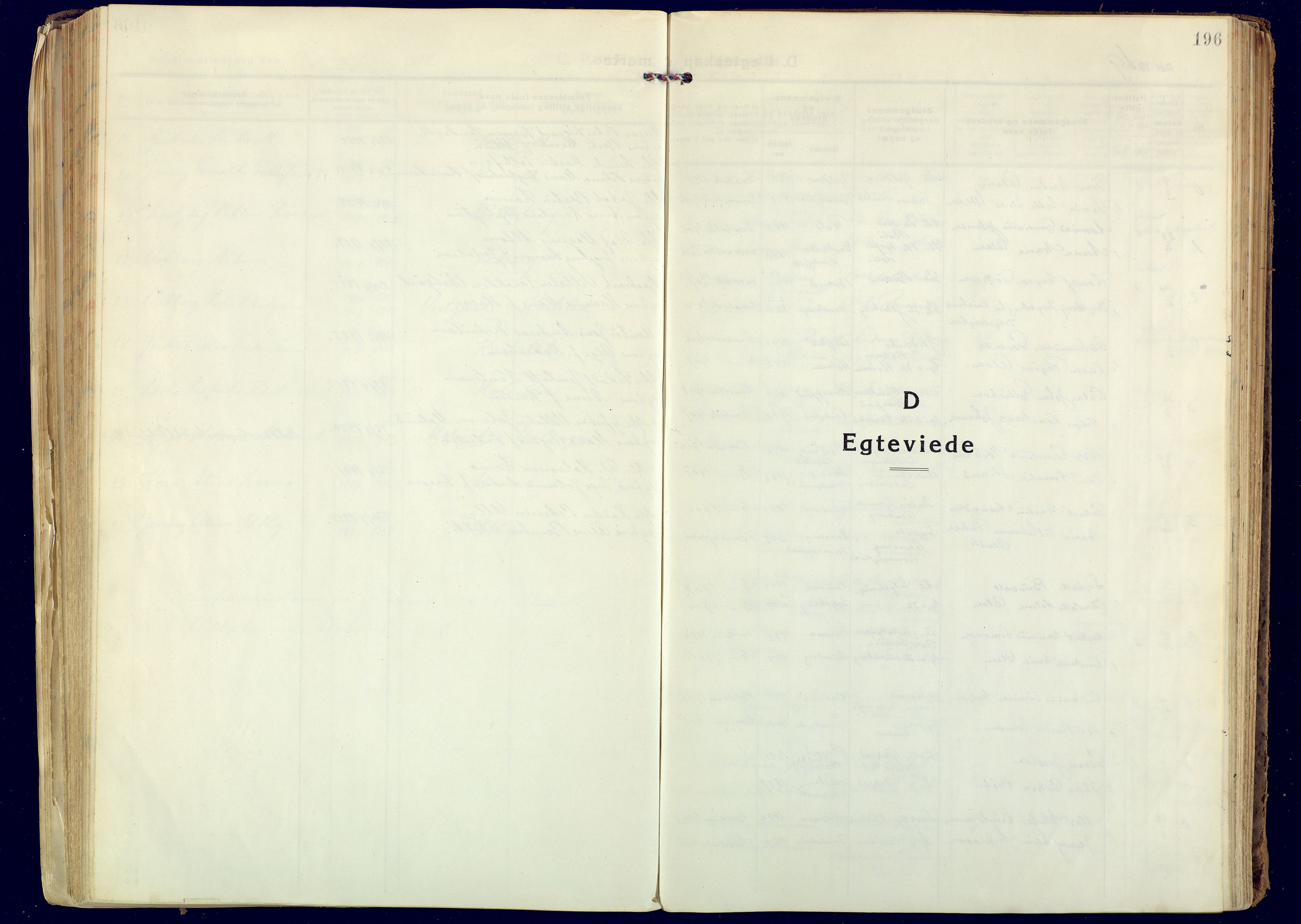 Målselv sokneprestembete, SATØ/S-1311/G/Ga/Gaa/L0014kirke: Parish register (official) no. 14, 1919-1932, p. 196