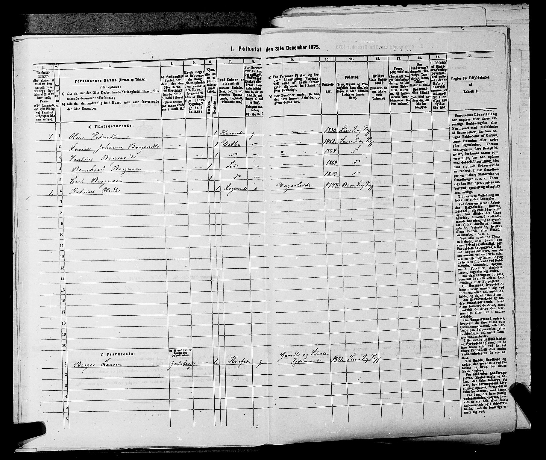 SAKO, 1875 census for 0721P Sem, 1875, p. 210
