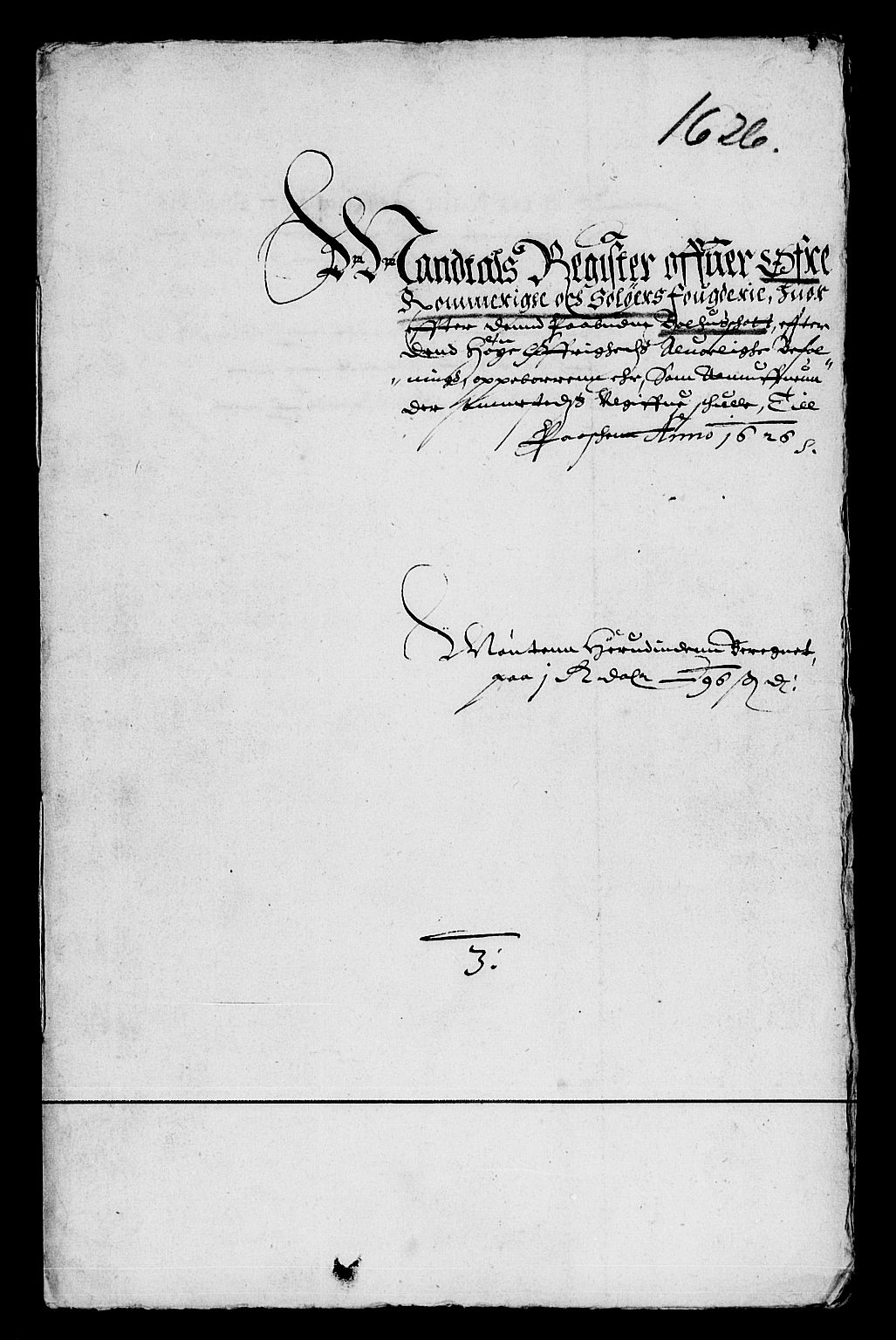 Rentekammeret inntil 1814, Reviderte regnskaper, Lensregnskaper, RA/EA-5023/R/Rb/Rba/L0076: Akershus len, 1626-1627