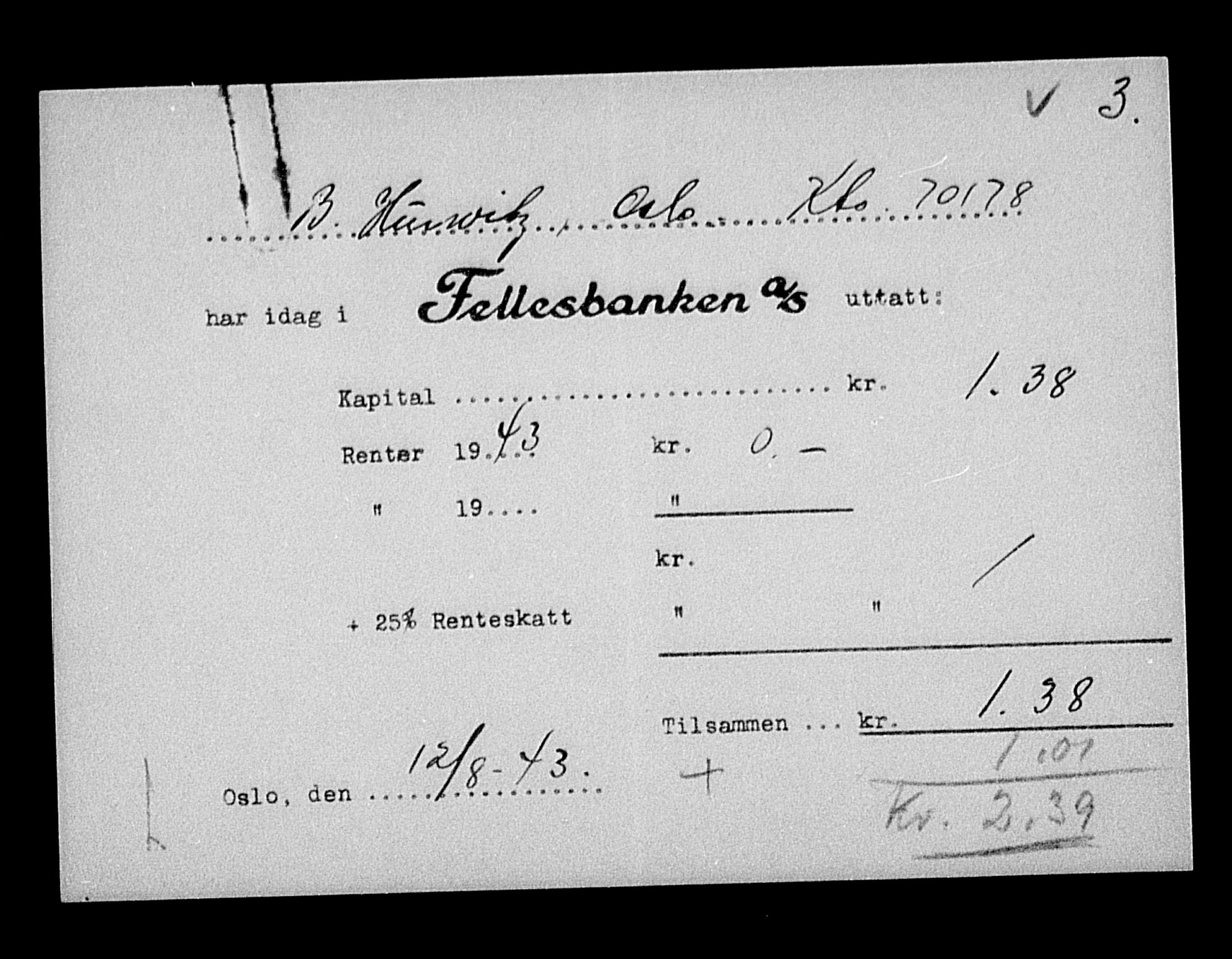 Justisdepartementet, Tilbakeføringskontoret for inndratte formuer, AV/RA-S-1564/H/Hc/Hcc/L0945: --, 1945-1947, p. 42