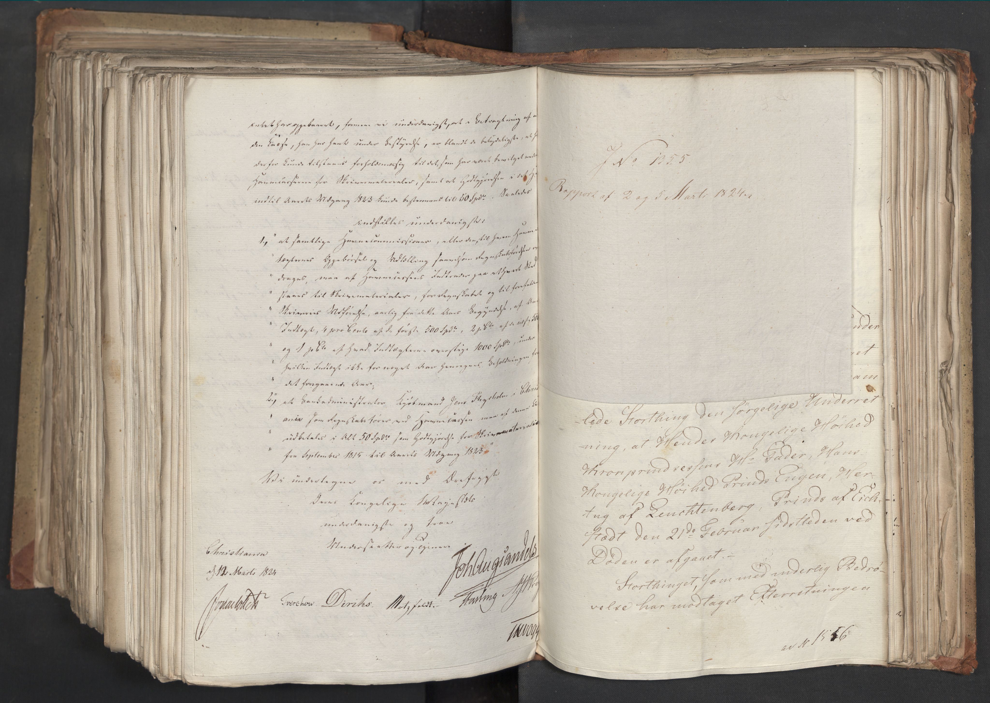 Statsrådsavdelingen i Stockholm, AV/RA-S-1003/D/Da/L0037: Regjeringsinnstillinger nr. 1115-1403, 1824, p. 638
