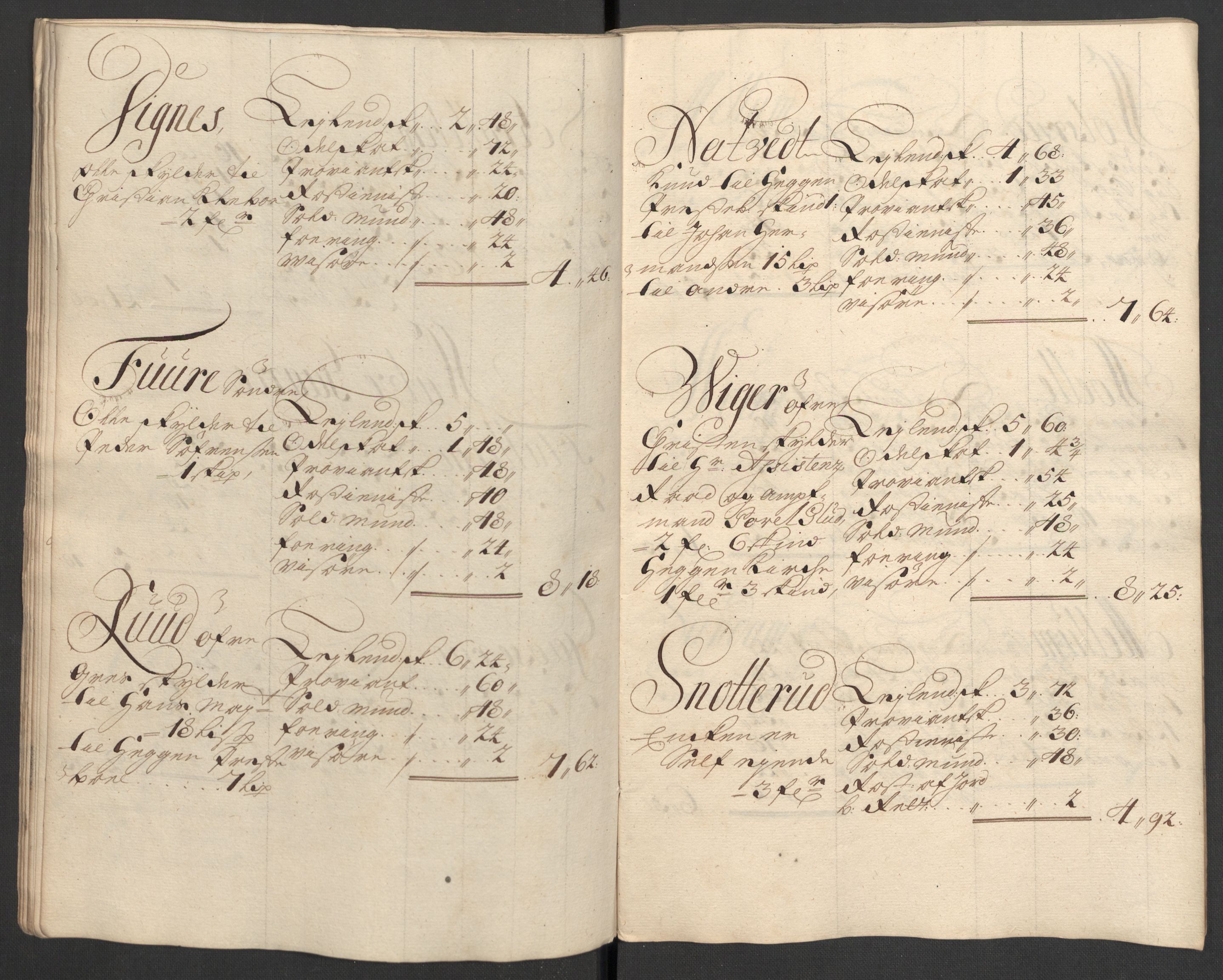 Rentekammeret inntil 1814, Reviderte regnskaper, Fogderegnskap, RA/EA-4092/R31/L1702: Fogderegnskap Hurum, Røyken, Eiker, Lier og Buskerud, 1708, p. 156
