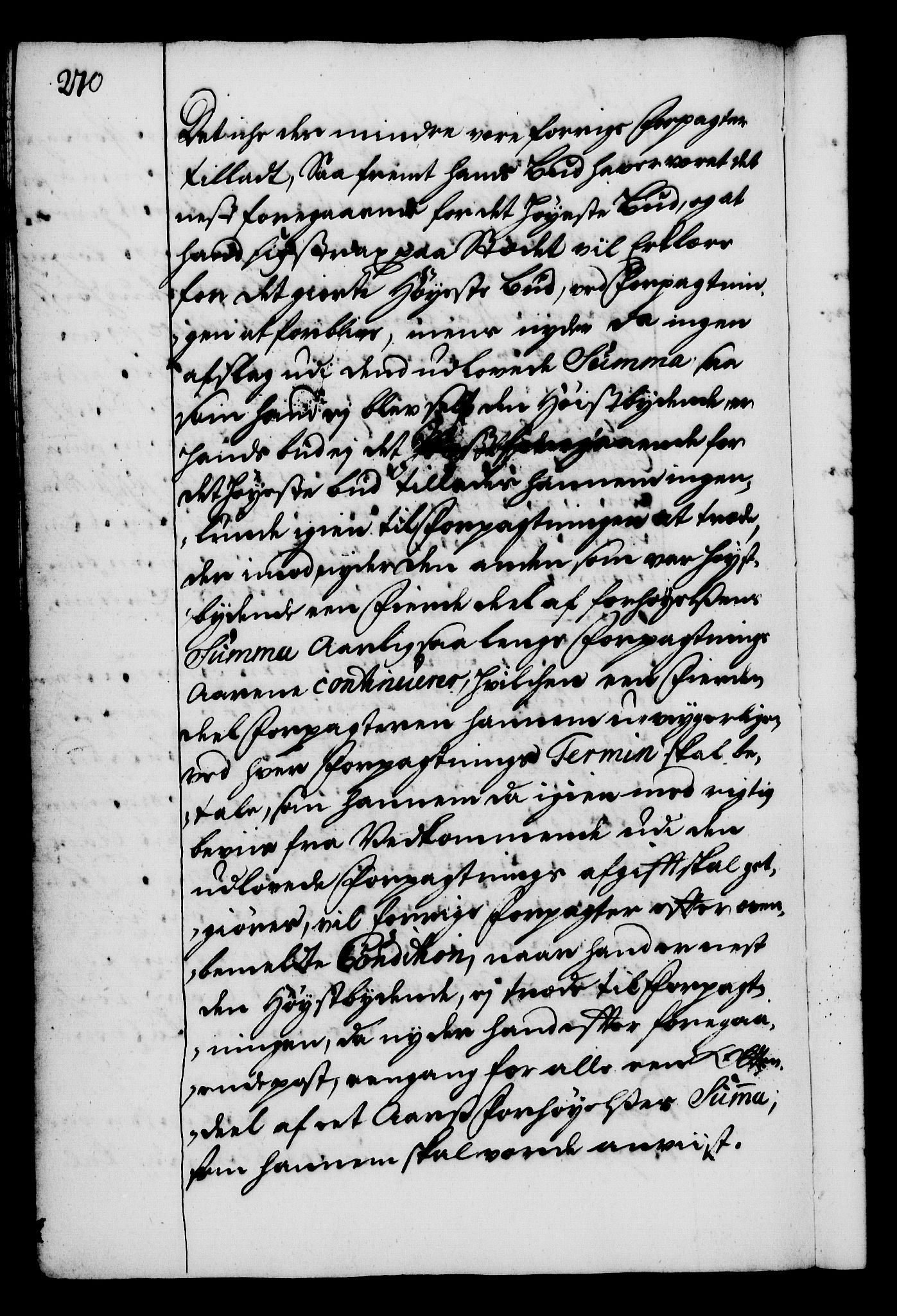 Rentekammeret, Kammerkanselliet, RA/EA-3111/G/Gg/Gga/L0002: Norsk ekspedisjonsprotokoll med register (merket RK 53.2), 1723-1727, p. 270