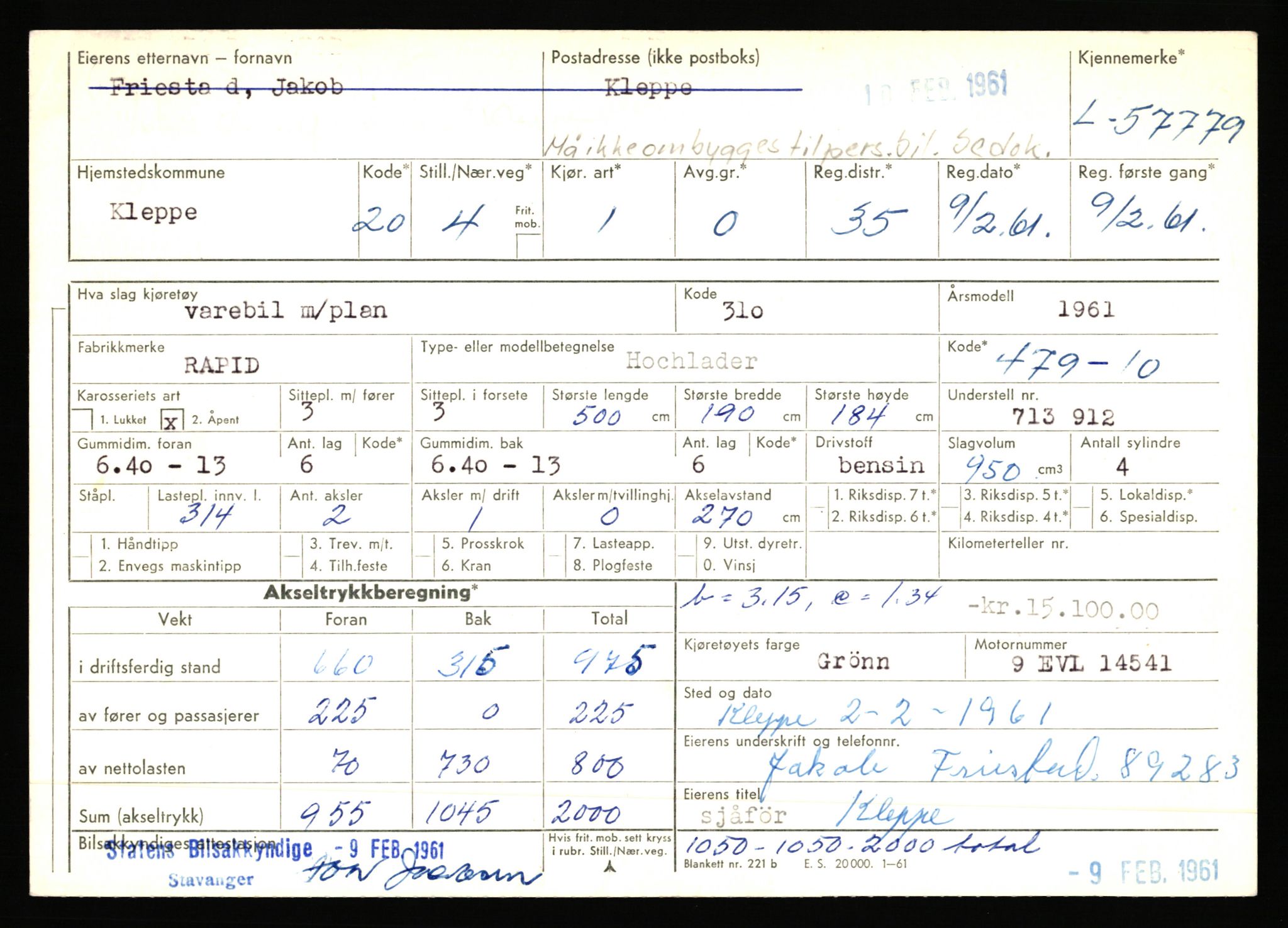 Stavanger trafikkstasjon, AV/SAST-A-101942/0/F/L0057: L-57200 - L-57999, 1930-1971, p. 1855