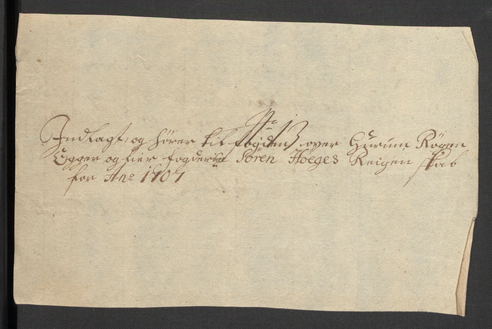 Rentekammeret inntil 1814, Reviderte regnskaper, Fogderegnskap, AV/RA-EA-4092/R30/L1701: Fogderegnskap Hurum, Røyken, Eiker og Lier, 1706-1707, p. 422