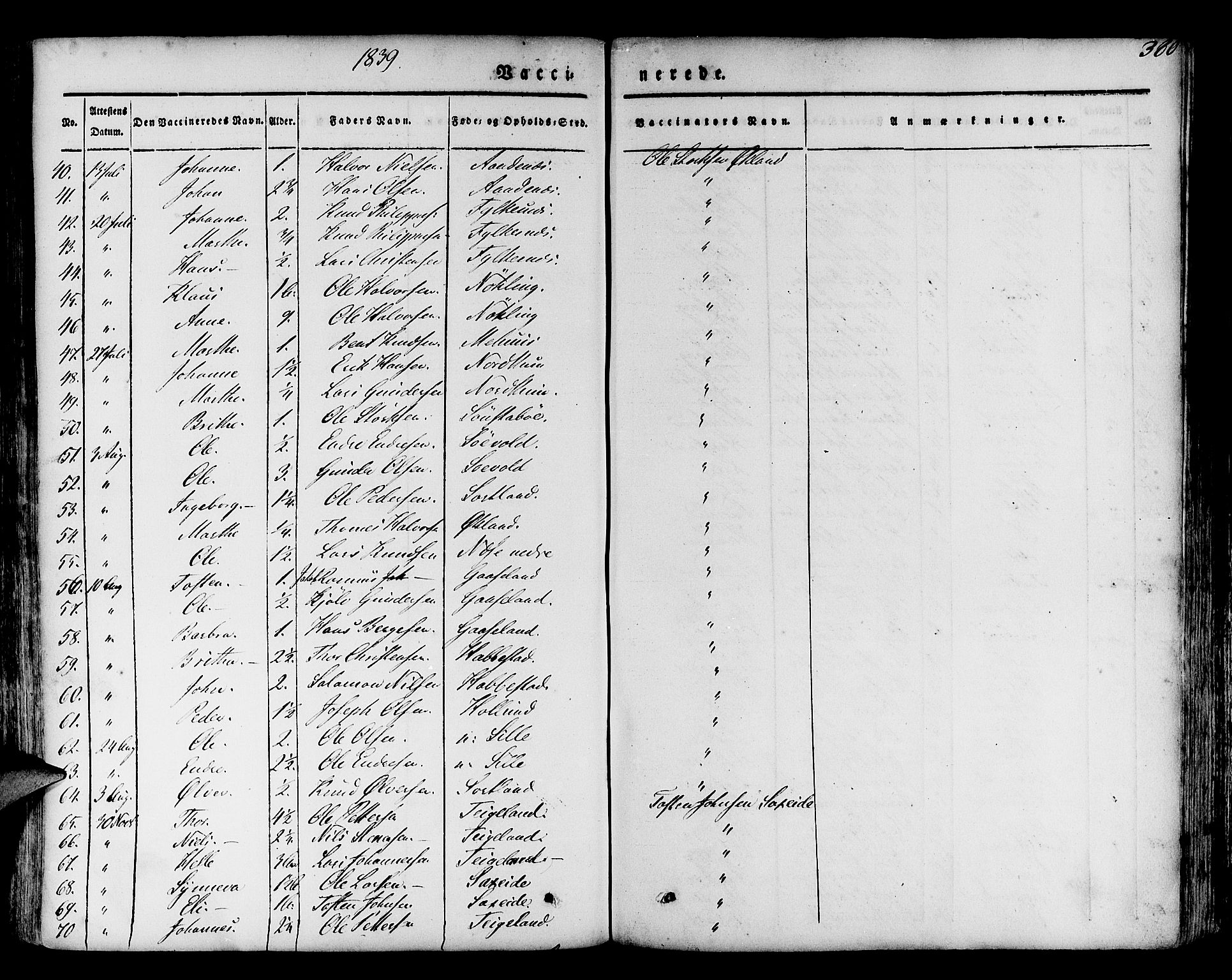 Finnås sokneprestembete, AV/SAB-A-99925/H/Ha/Haa/Haaa/L0006: Parish register (official) no. A 6, 1836-1850, p. 380