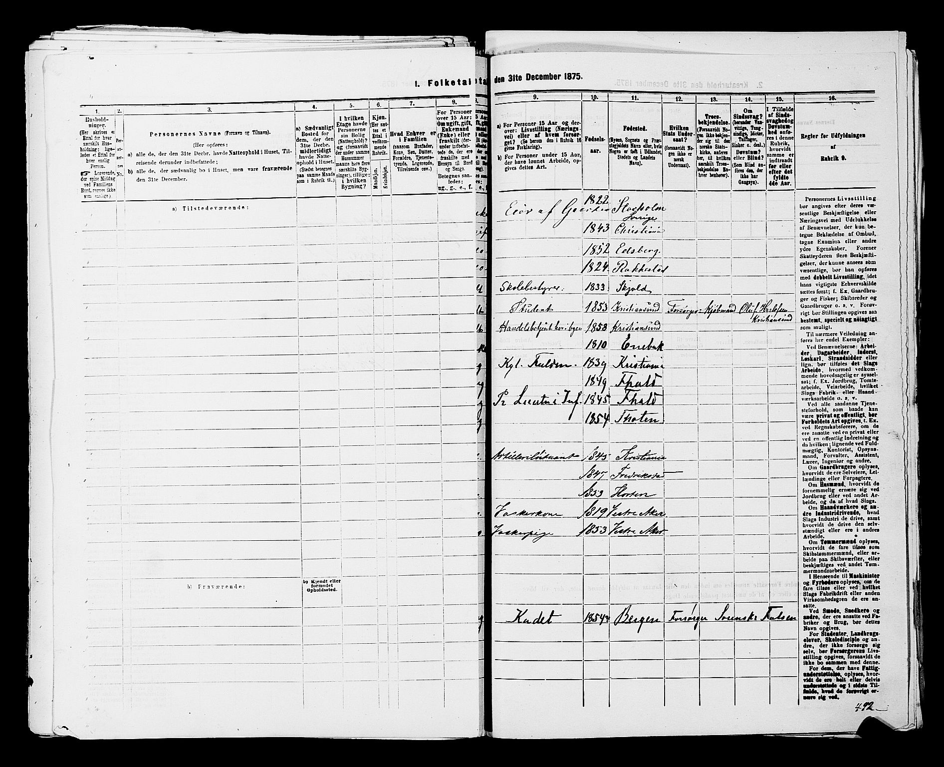 RA, 1875 census for 0301 Kristiania, 1875, p. 3547