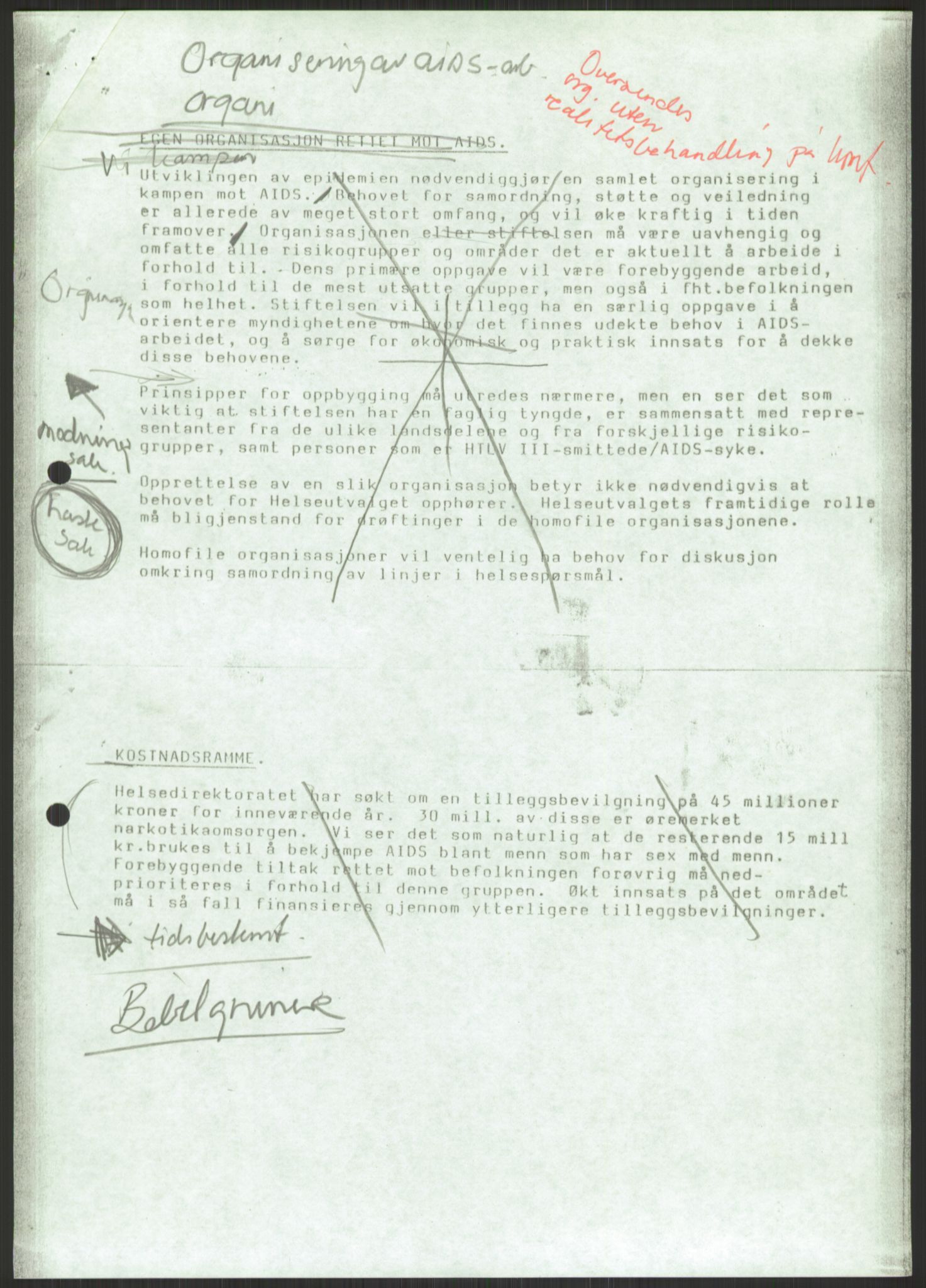 Det Norske Forbundet av 1948/Landsforeningen for Lesbisk og Homofil Frigjøring, AV/RA-PA-1216/D/Db/L0001: Aids, 1983-1987, p. 1055