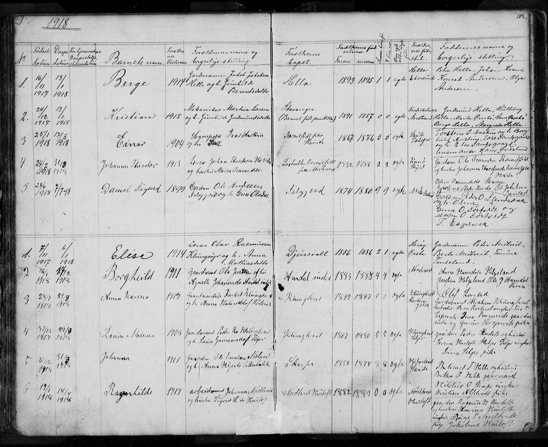 Nedstrand sokneprestkontor, SAST/A-101841/01/V: Parish register (copy) no. B 3, 1848-1933, p. 113
