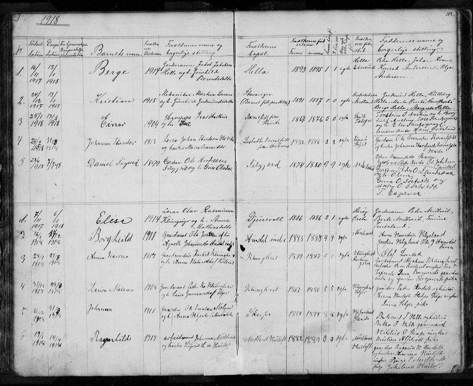 Nedstrand sokneprestkontor, AV/SAST-A-101841/01/V: Parish register (copy) no. B 3, 1848-1933, p. 113