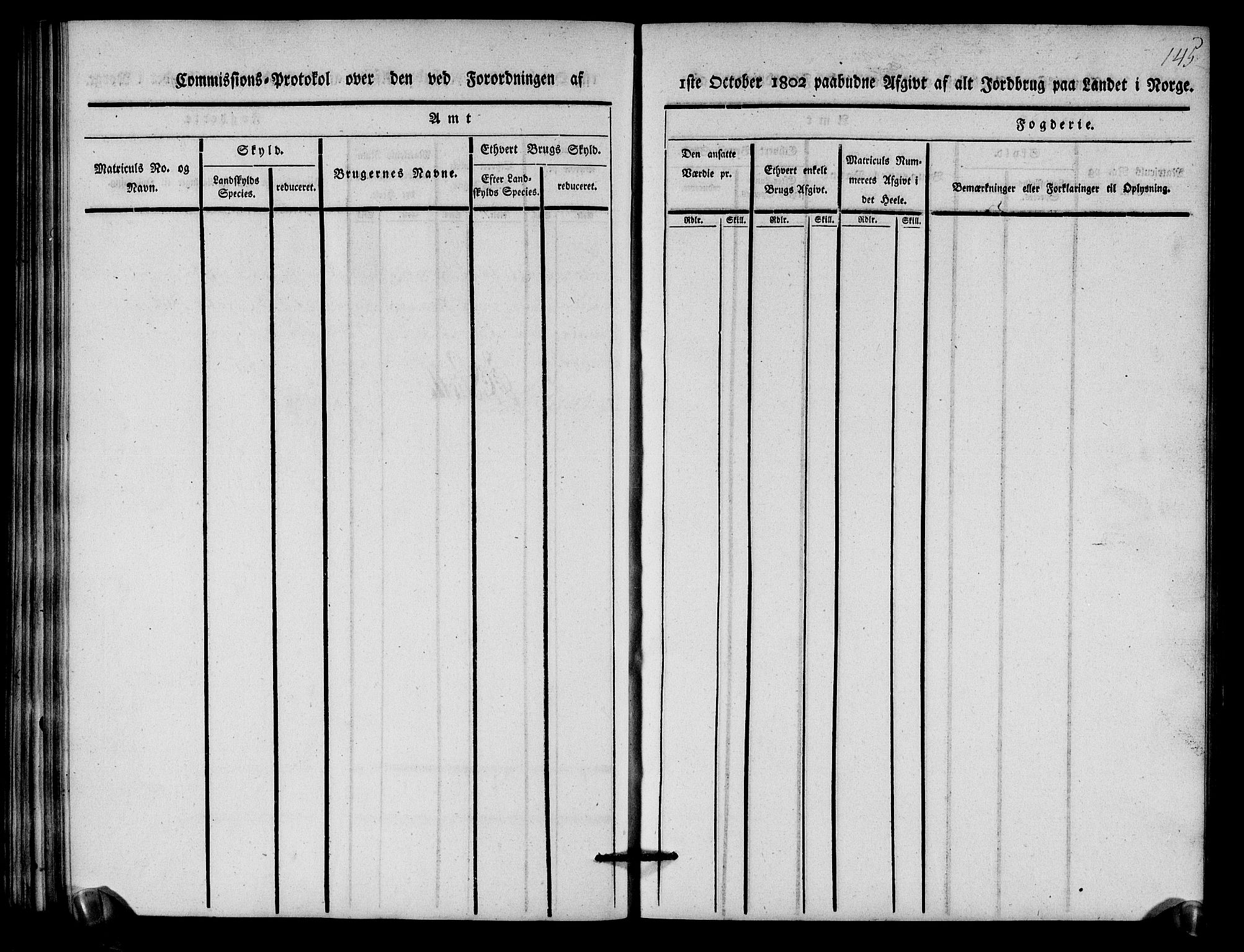 Rentekammeret inntil 1814, Realistisk ordnet avdeling, AV/RA-EA-4070/N/Ne/Nea/L0112: Nordhordland og Voss fogderi. Kommisjonsprotokoll for Voss, 1803, p. 147