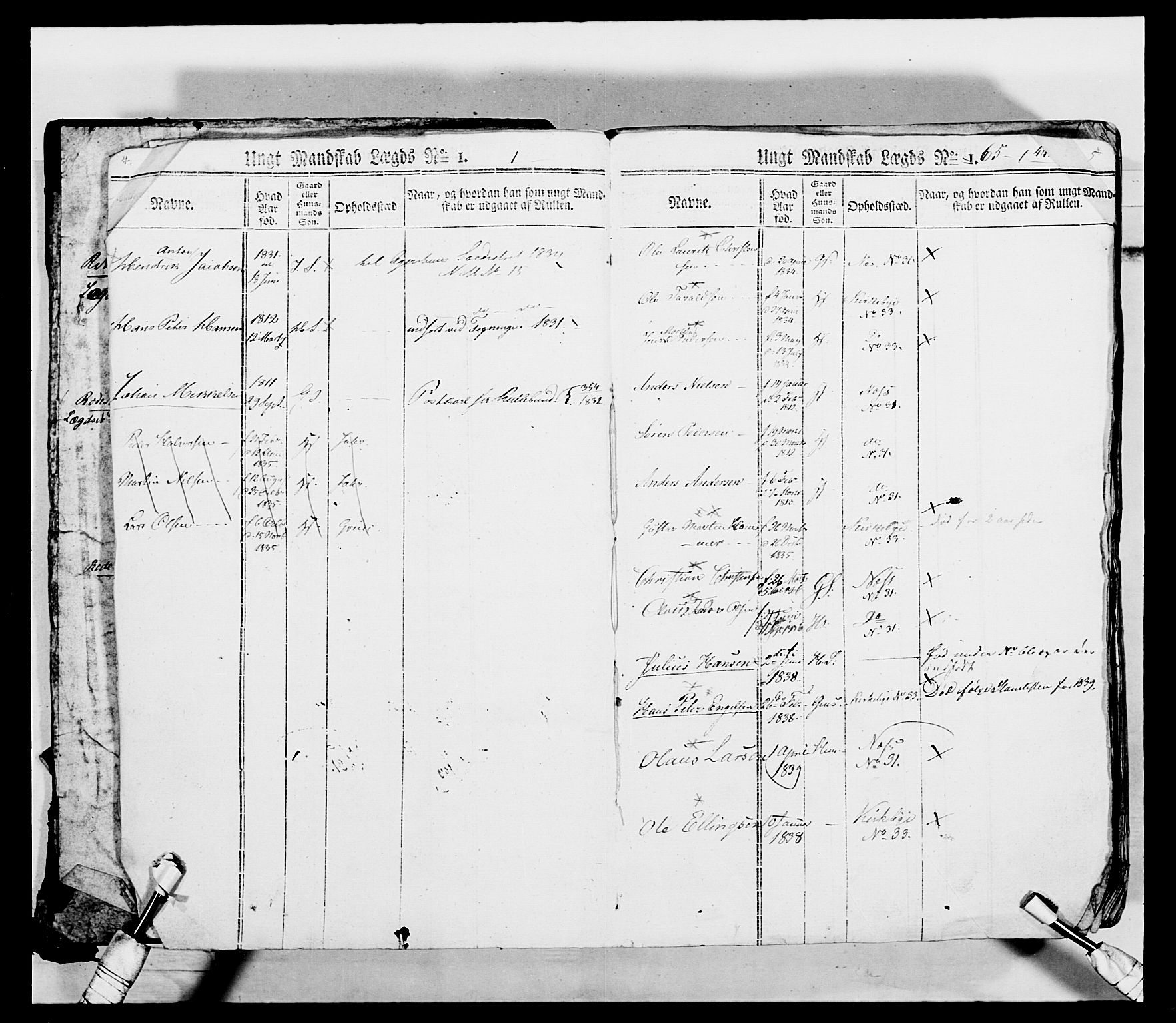 Generalitets- og kommissariatskollegiet, Det kongelige norske kommissariatskollegium, AV/RA-EA-5420/E/Eh/L0036b: Nordafjelske gevorbne infanteriregiment, 1797-1834, p. 8