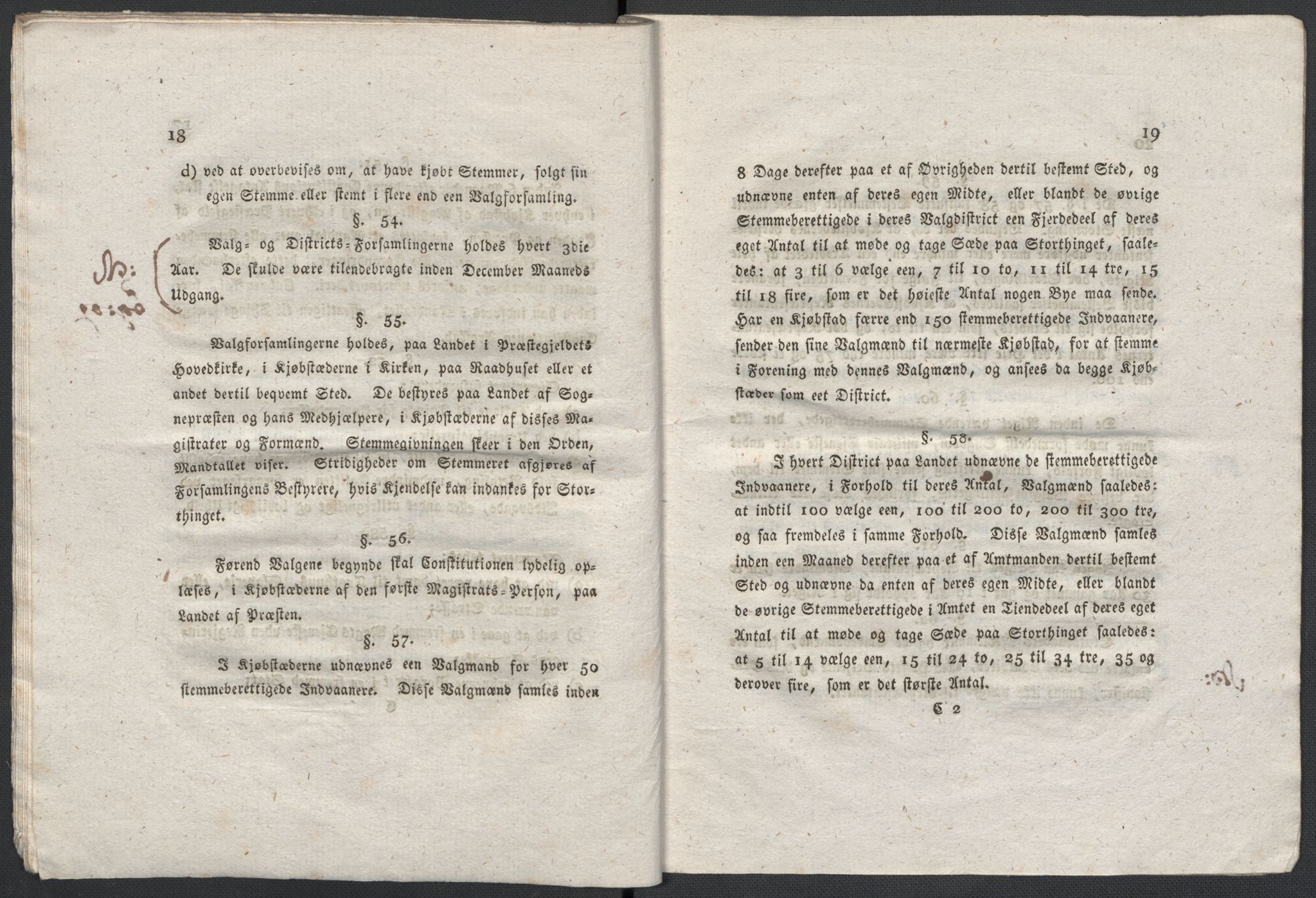 Christie, Wilhelm Frimann Koren, AV/RA-PA-0014/F/L0004: Christies dokumenter fra 1814, 1814, p. 35