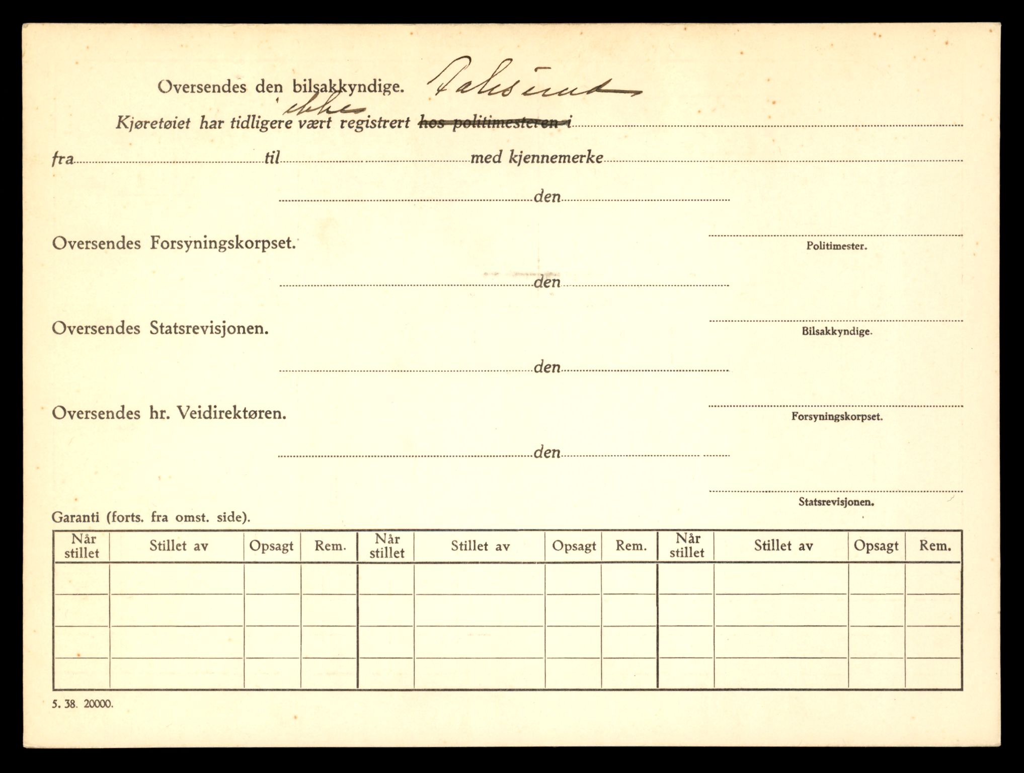 Møre og Romsdal vegkontor - Ålesund trafikkstasjon, SAT/A-4099/F/Fe/L0001: Registreringskort for kjøretøy T 3 - T 127, 1927-1998, p. 1618