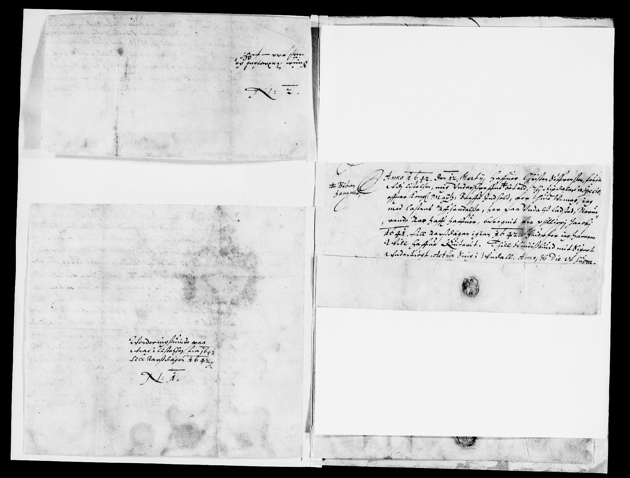 Rentekammeret inntil 1814, Reviderte regnskaper, Lensregnskaper, AV/RA-EA-5023/R/Rb/Rbr/L0013: Lista len, 1640-1642