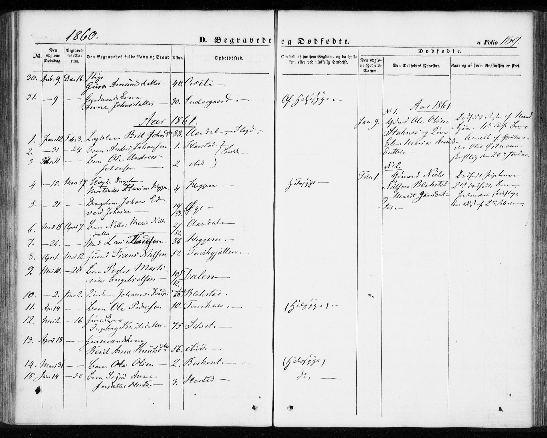 Ministerialprotokoller, klokkerbøker og fødselsregistre - Møre og Romsdal, AV/SAT-A-1454/584/L0965: Parish register (official) no. 584A05, 1857-1868, p. 169