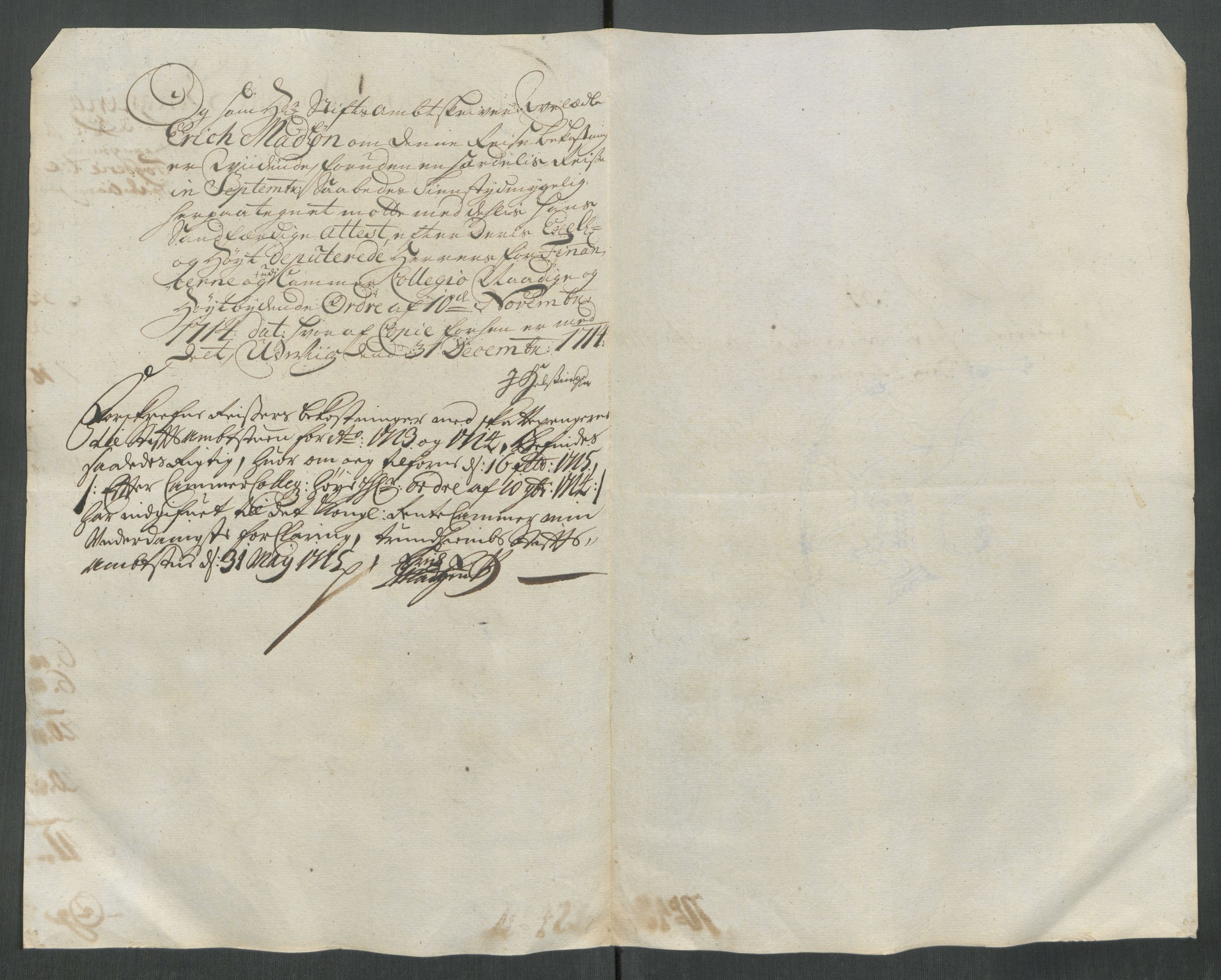 Rentekammeret inntil 1814, Reviderte regnskaper, Fogderegnskap, AV/RA-EA-4092/R63/L4322: Fogderegnskap Inderøy, 1714, p. 389