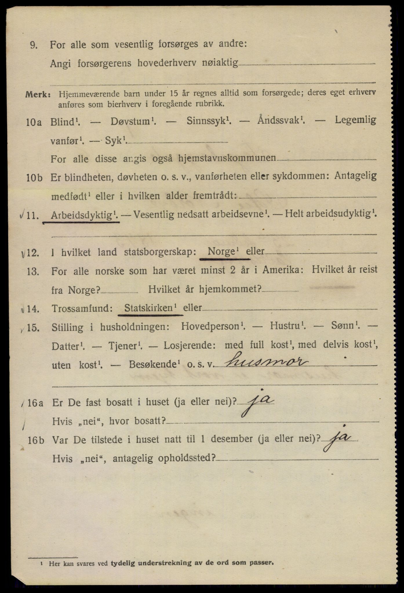 SAO, 1920 census for Kristiania, 1920, p. 224908