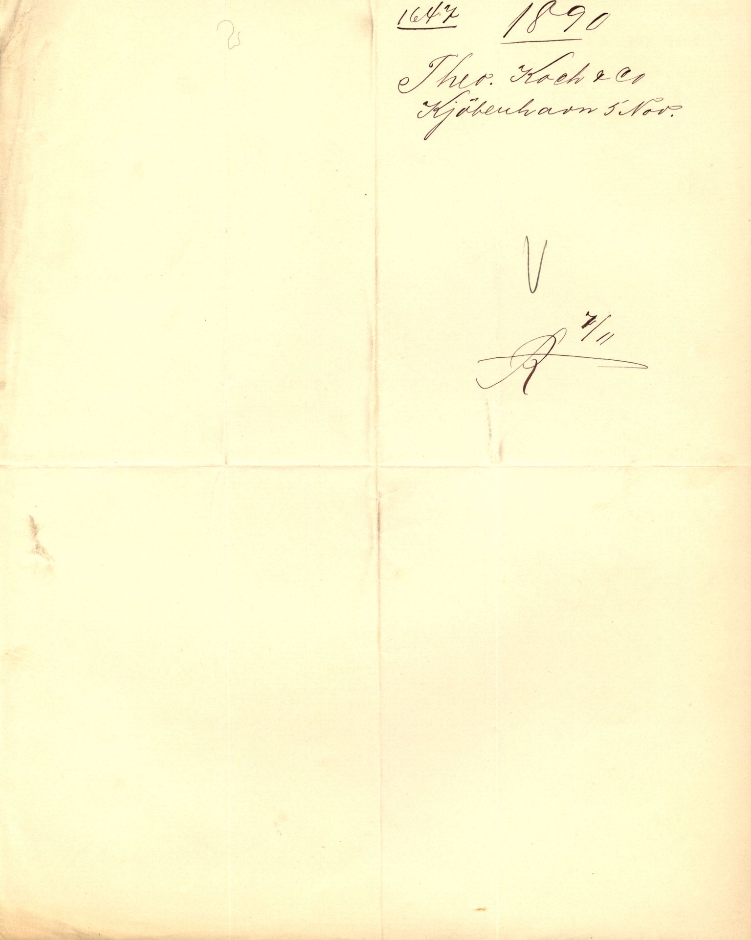 Pa 63 - Østlandske skibsassuranceforening, VEMU/A-1079/G/Ga/L0025/0004: Havaridokumenter / Imanuel, Hefhi, Guldregn, Haabet, Harald, Windsor, 1890, p. 78