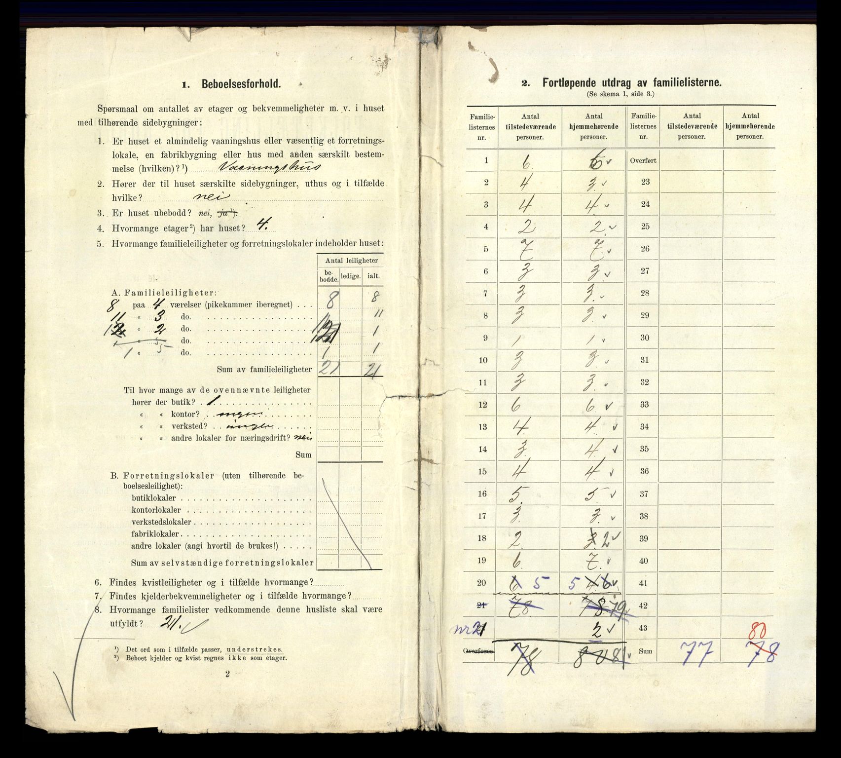 RA, 1910 census for Kristiania, 1910, p. 53372