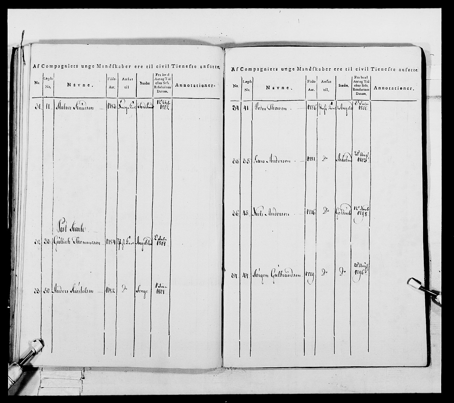 Generalitets- og kommissariatskollegiet, Det kongelige norske kommissariatskollegium, AV/RA-EA-5420/E/Eh/L0112: Vesterlenske nasjonale infanteriregiment, 1812, p. 407