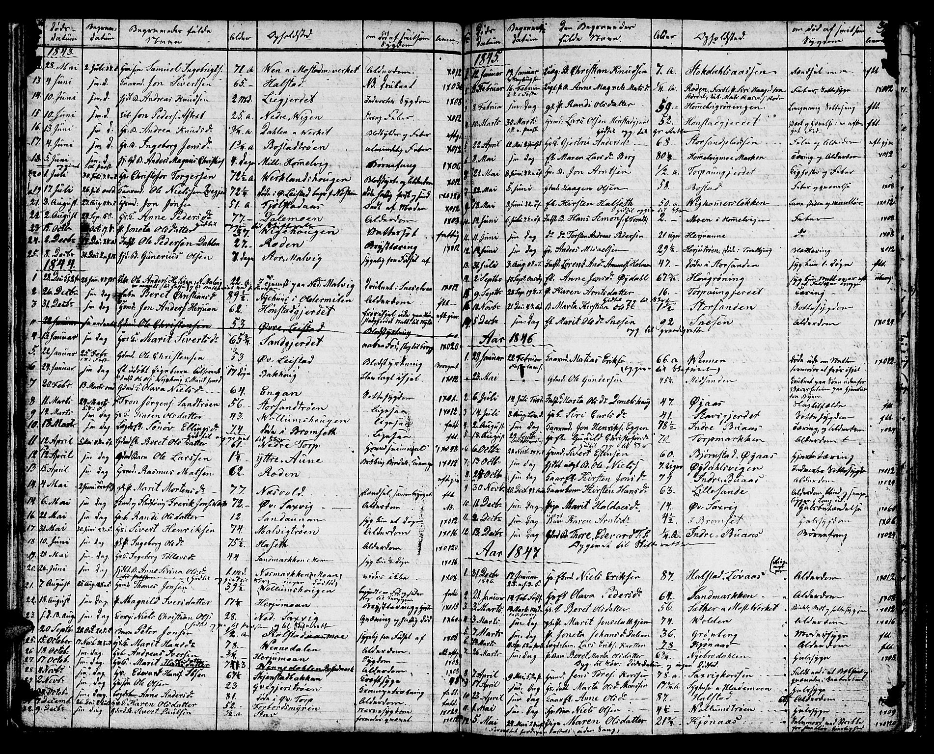 Ministerialprotokoller, klokkerbøker og fødselsregistre - Sør-Trøndelag, AV/SAT-A-1456/616/L0421: Parish register (copy) no. 616C04, 1834-1850, p. 39