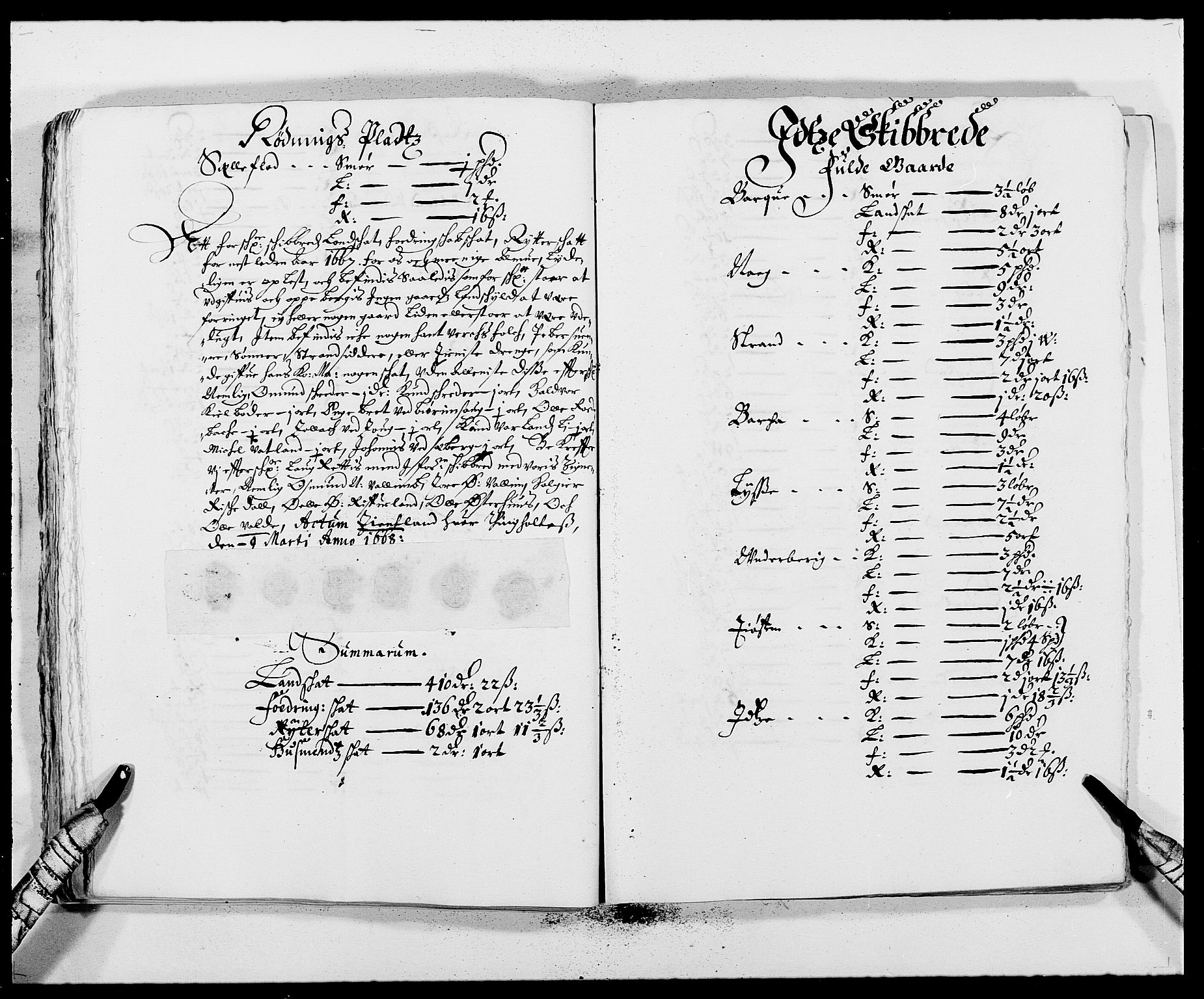 Rentekammeret inntil 1814, Reviderte regnskaper, Fogderegnskap, AV/RA-EA-4092/R47/L2841: Fogderegnskap Ryfylke, 1665-1669, p. 77