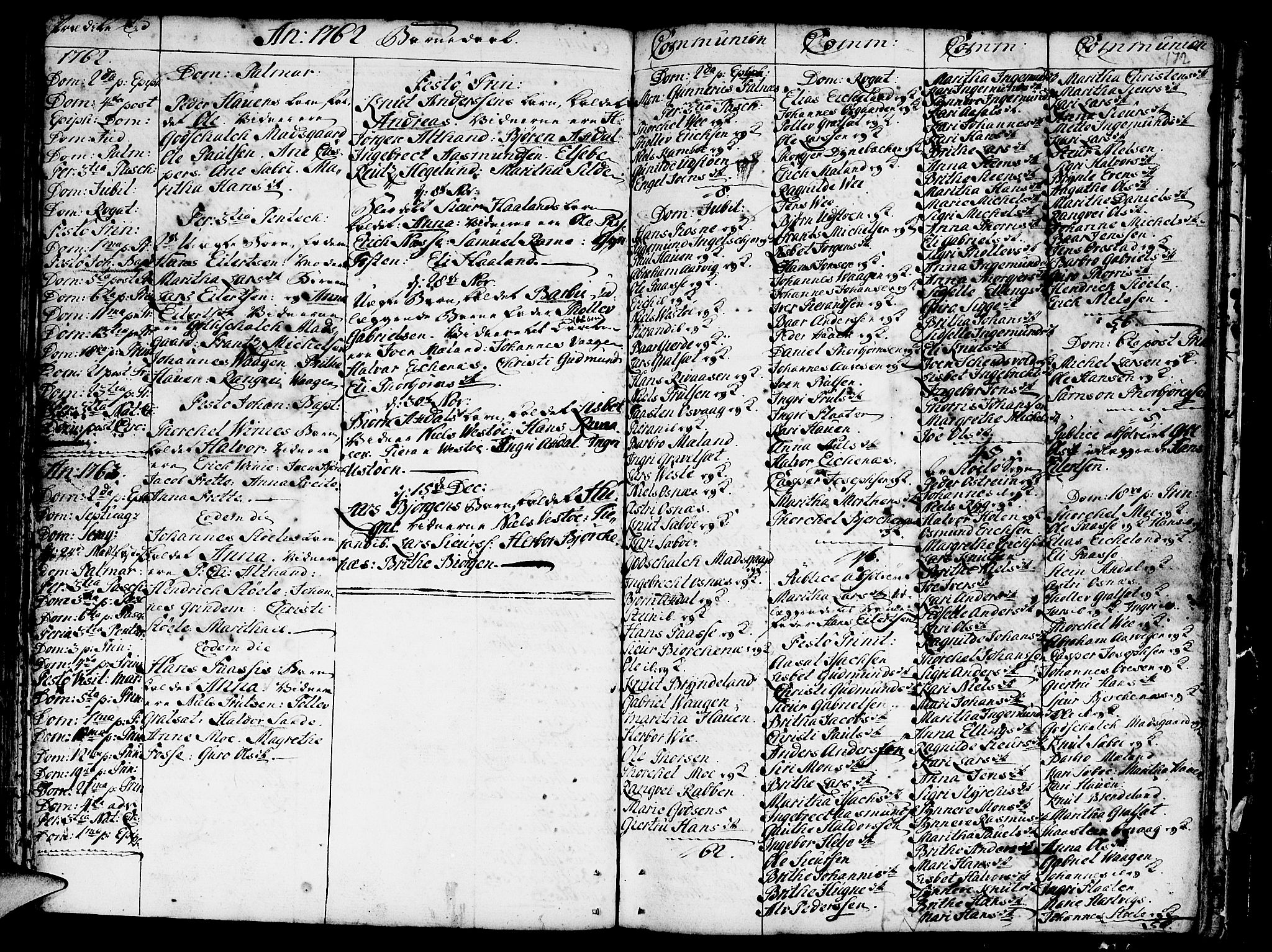 Etne sokneprestembete, SAB/A-75001/H/Haa: Parish register (official) no. A 3 /3, 1755-1782, p. 172