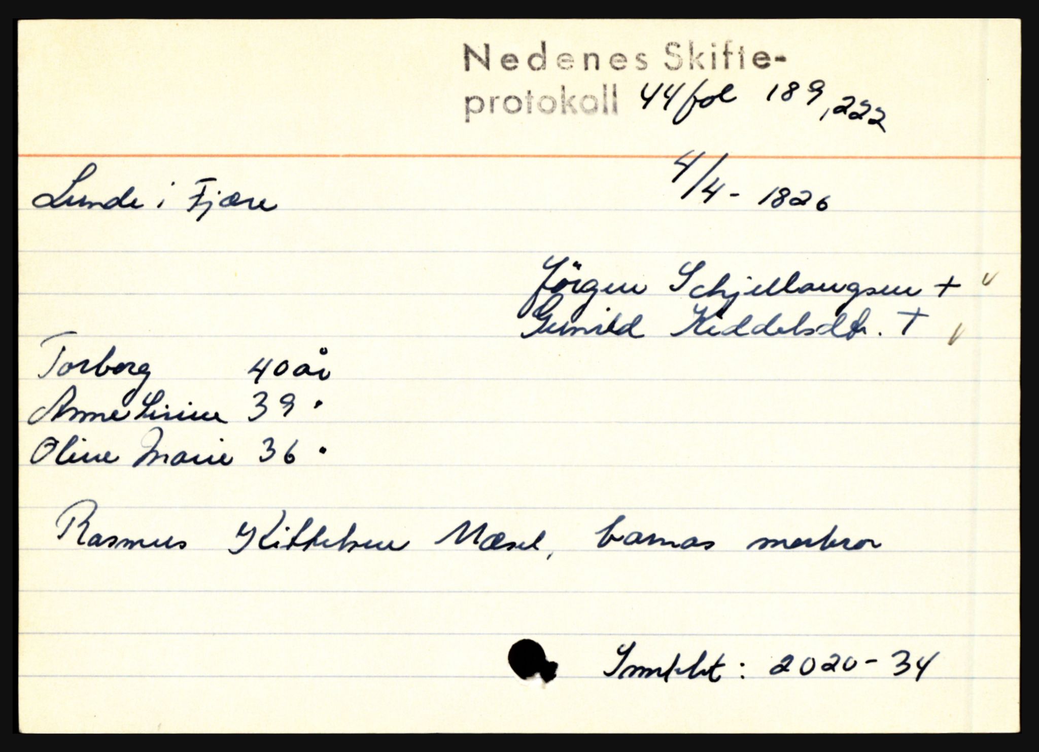 Nedenes sorenskriveri før 1824, AV/SAK-1221-0007/H, p. 18301