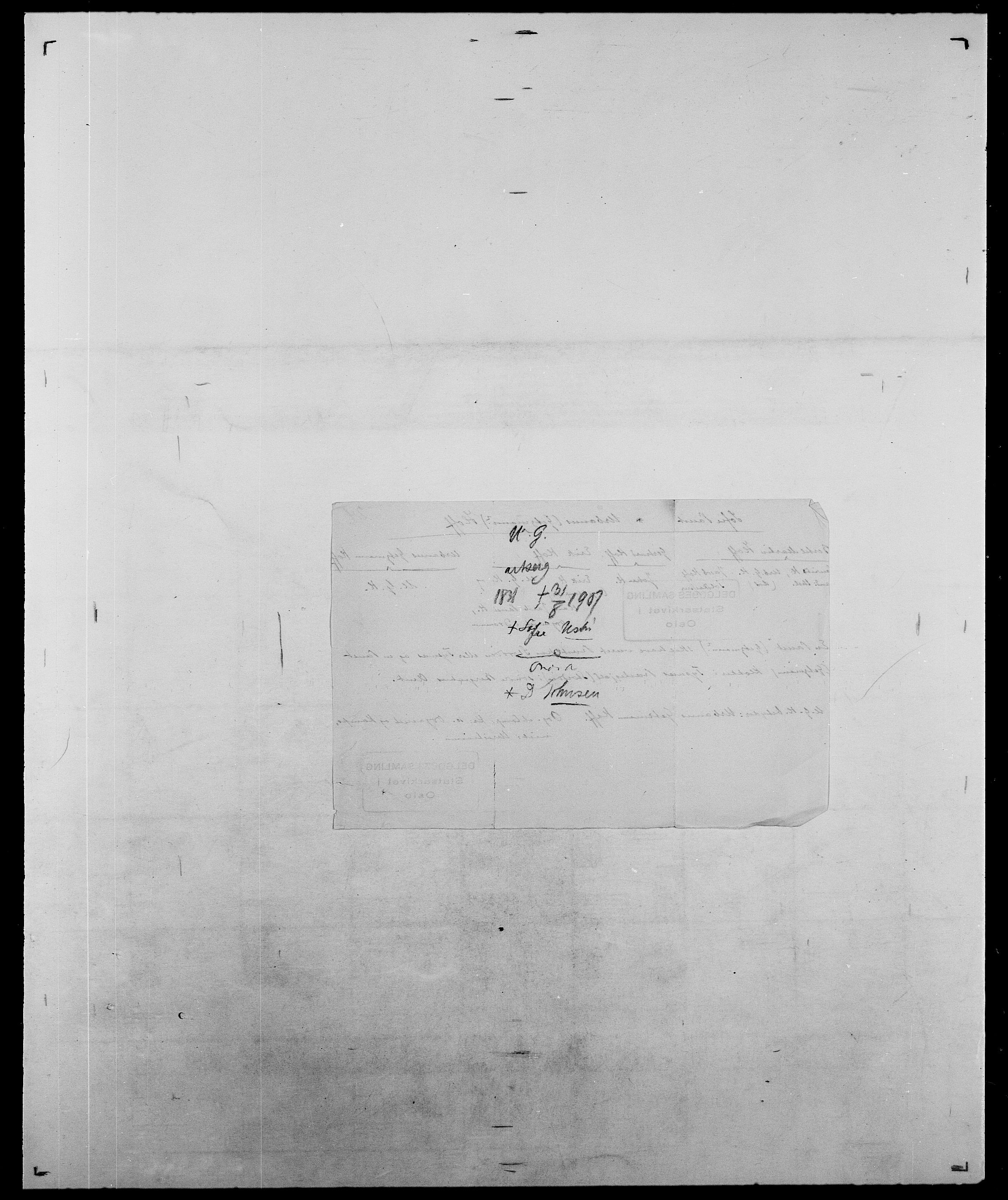 Delgobe, Charles Antoine - samling, AV/SAO-PAO-0038/D/Da/L0018: Hoch - Howert, p. 39