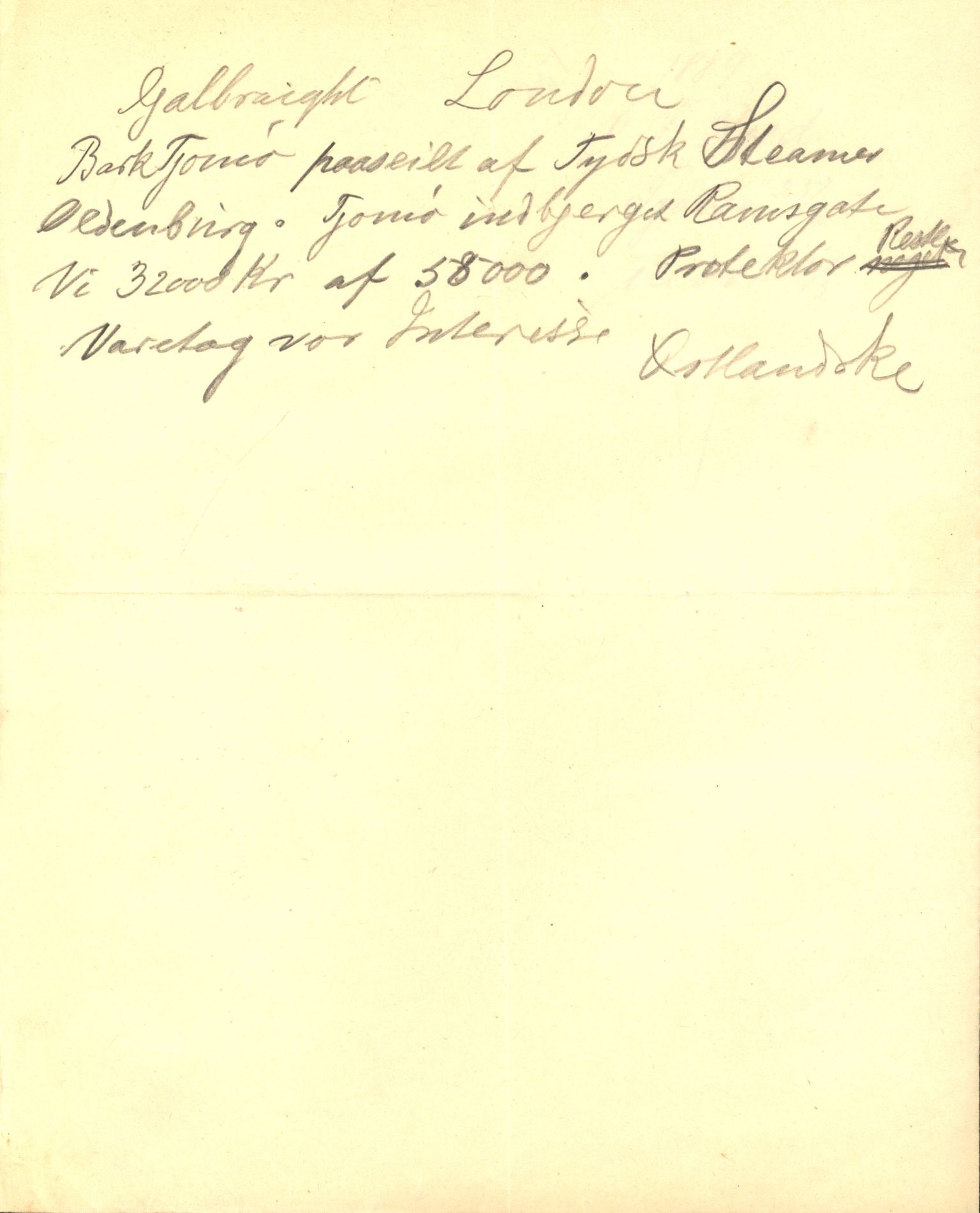 Pa 63 - Østlandske skibsassuranceforening, VEMU/A-1079/G/Ga/L0023/0008: Havaridokumenter / Immanuel, Wilhelm, Tobine, Diaz, Esmeralda, Tjømø, 1889, p. 52