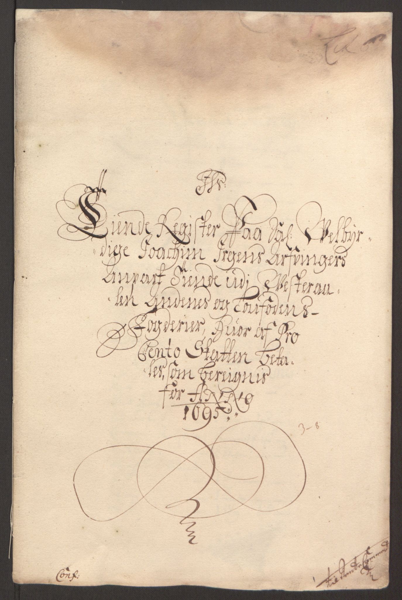 Rentekammeret inntil 1814, Reviderte regnskaper, Fogderegnskap, RA/EA-4092/R67/L4677: Fogderegnskap Vesterålen, Andenes og Lofoten, 1694-1695, p. 226