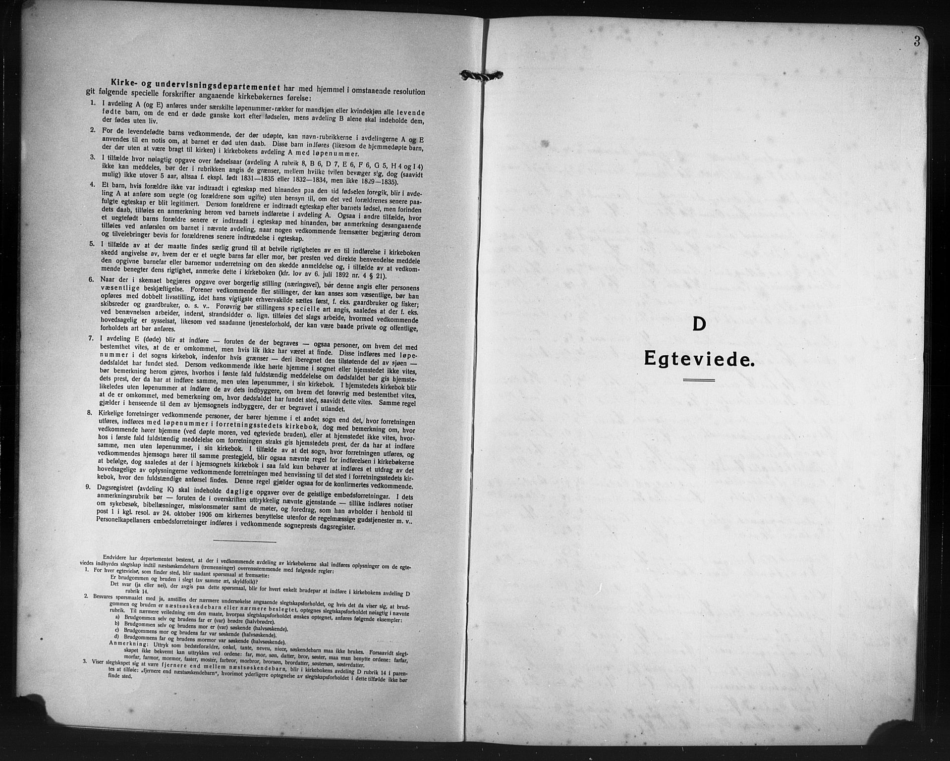 Haugesund sokneprestkontor, SAST/A -101863/H/Ha/Hab/L0010: Parish register (copy) no. B 10, 1920-1931, p. 3