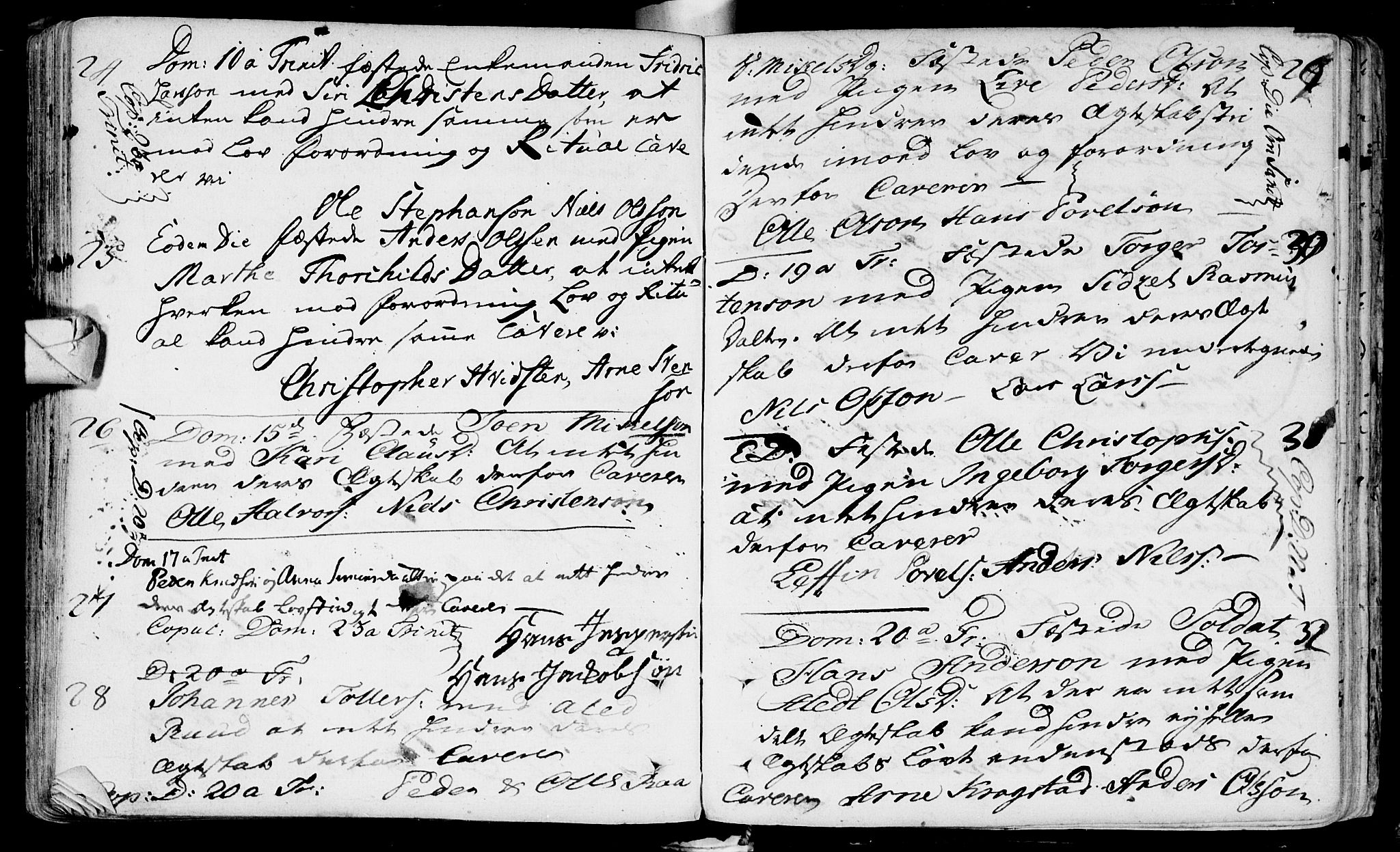 Eiker kirkebøker, AV/SAKO-A-4/F/Fa/L0005: Parish register (official) no. I 5 /1, 1705-1759