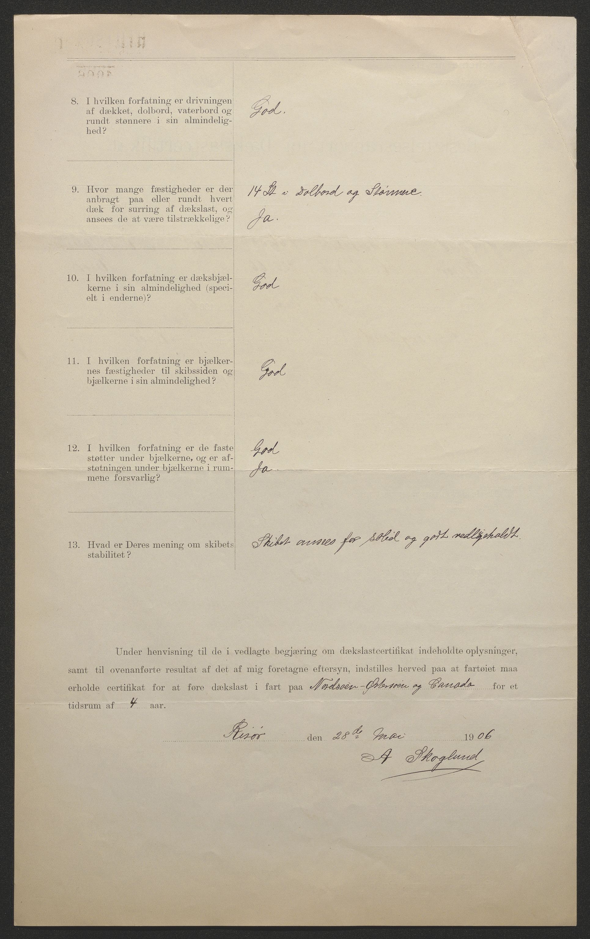 Sjøfartsdirektoratet med forløpere, skipsmapper slettede skip, AV/RA-S-4998/F/Fa/L0519: --, 1850-1922, p. 35