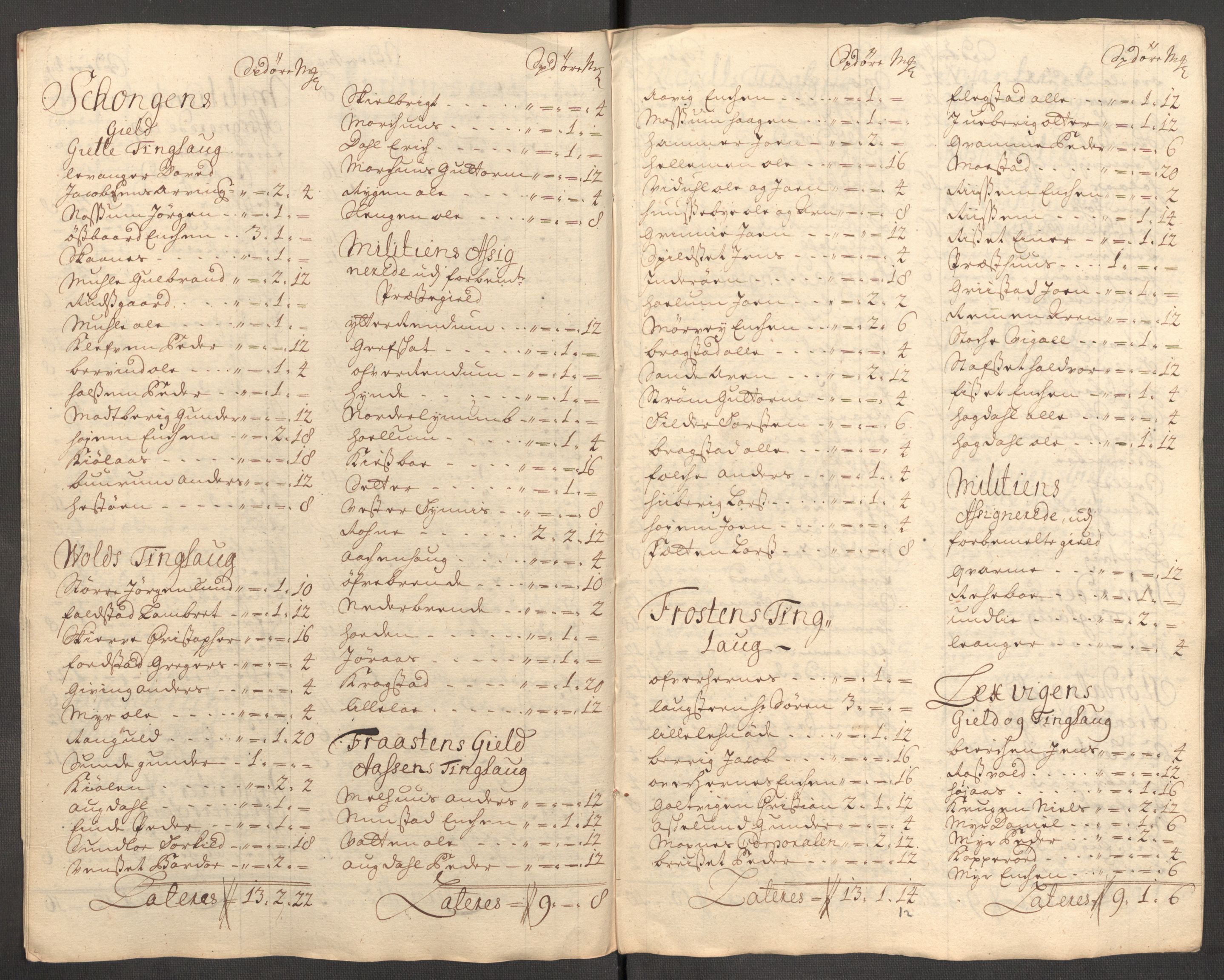 Rentekammeret inntil 1814, Reviderte regnskaper, Fogderegnskap, AV/RA-EA-4092/R62/L4201: Fogderegnskap Stjørdal og Verdal, 1711, p. 233