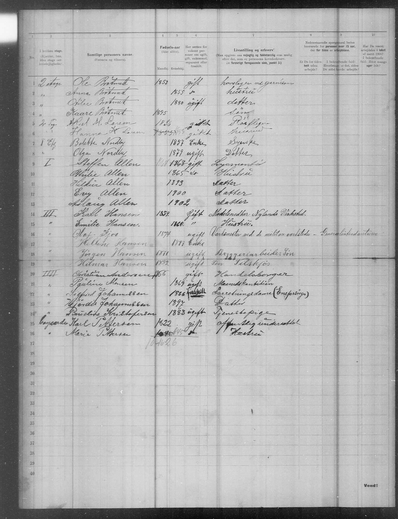 OBA, Municipal Census 1903 for Kristiania, 1903, p. 24930