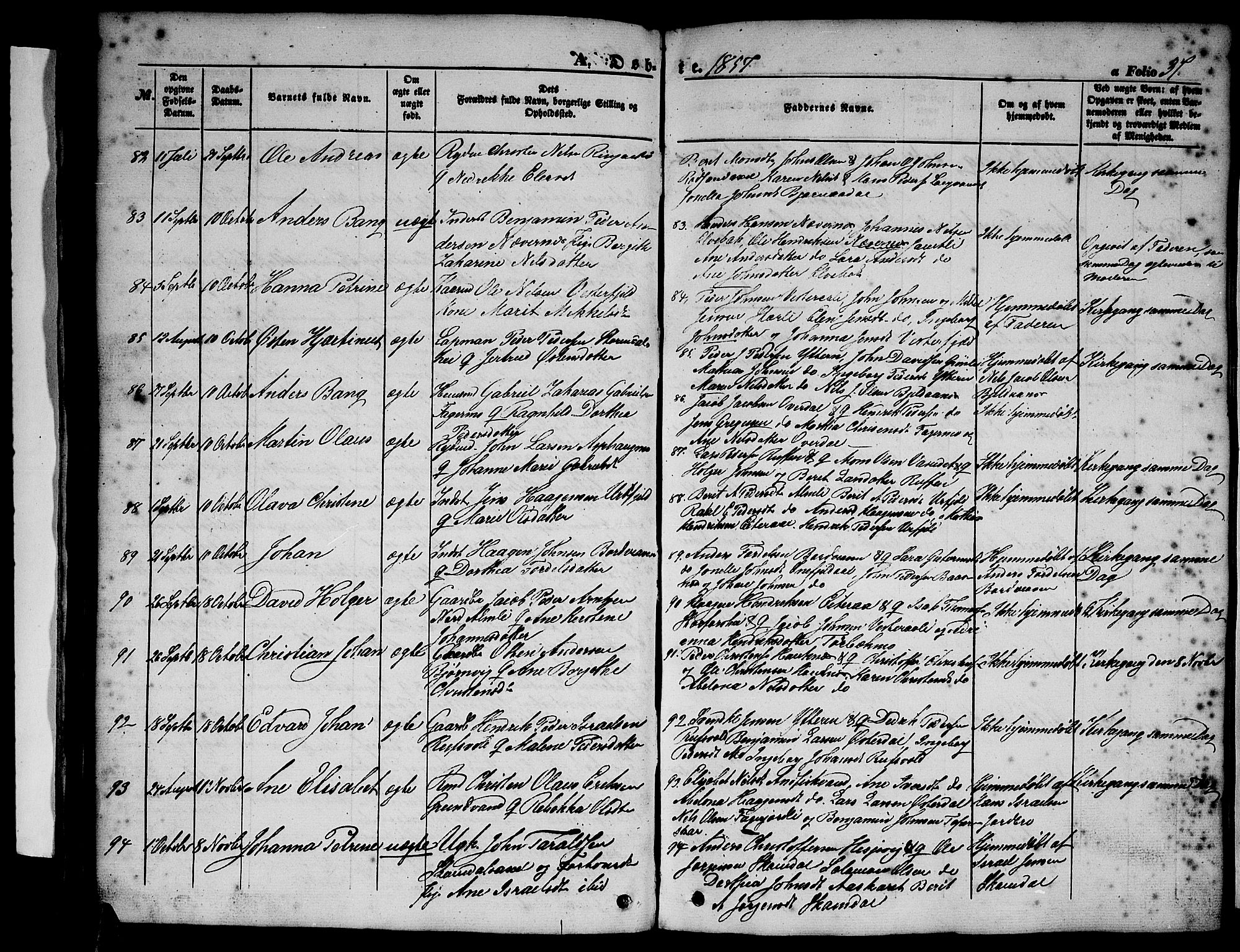 Ministerialprotokoller, klokkerbøker og fødselsregistre - Nordland, SAT/A-1459/827/L0414: Parish register (copy) no. 827C03, 1853-1865, p. 37