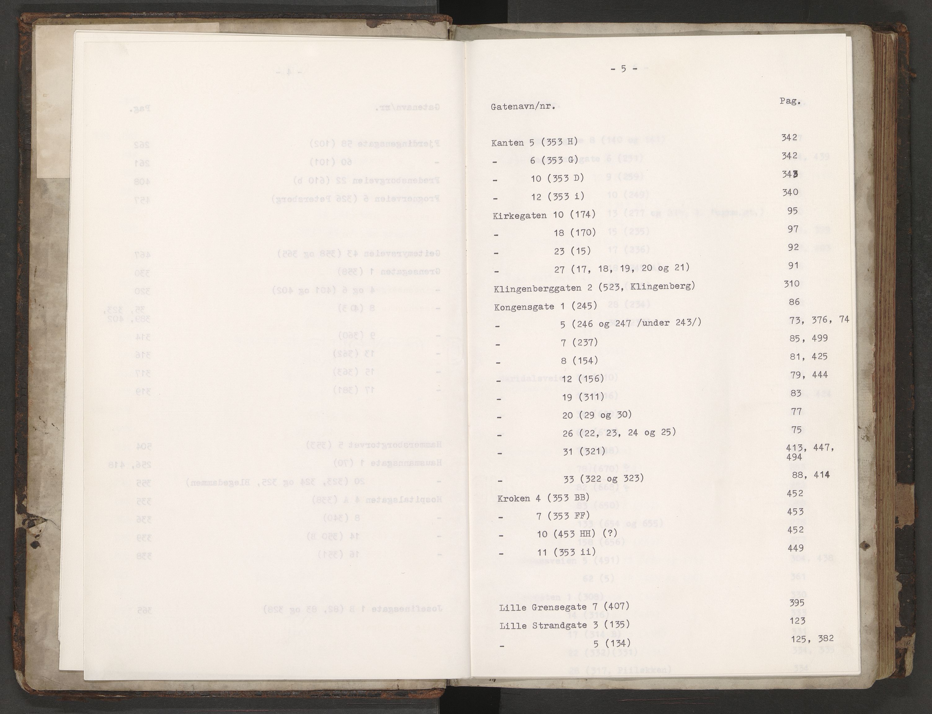 Norges brannkasse, branntakster Oslo, AV/SAO-A-11402/F/Fa/L0002: Branntakstprotokoll, 1807-1817