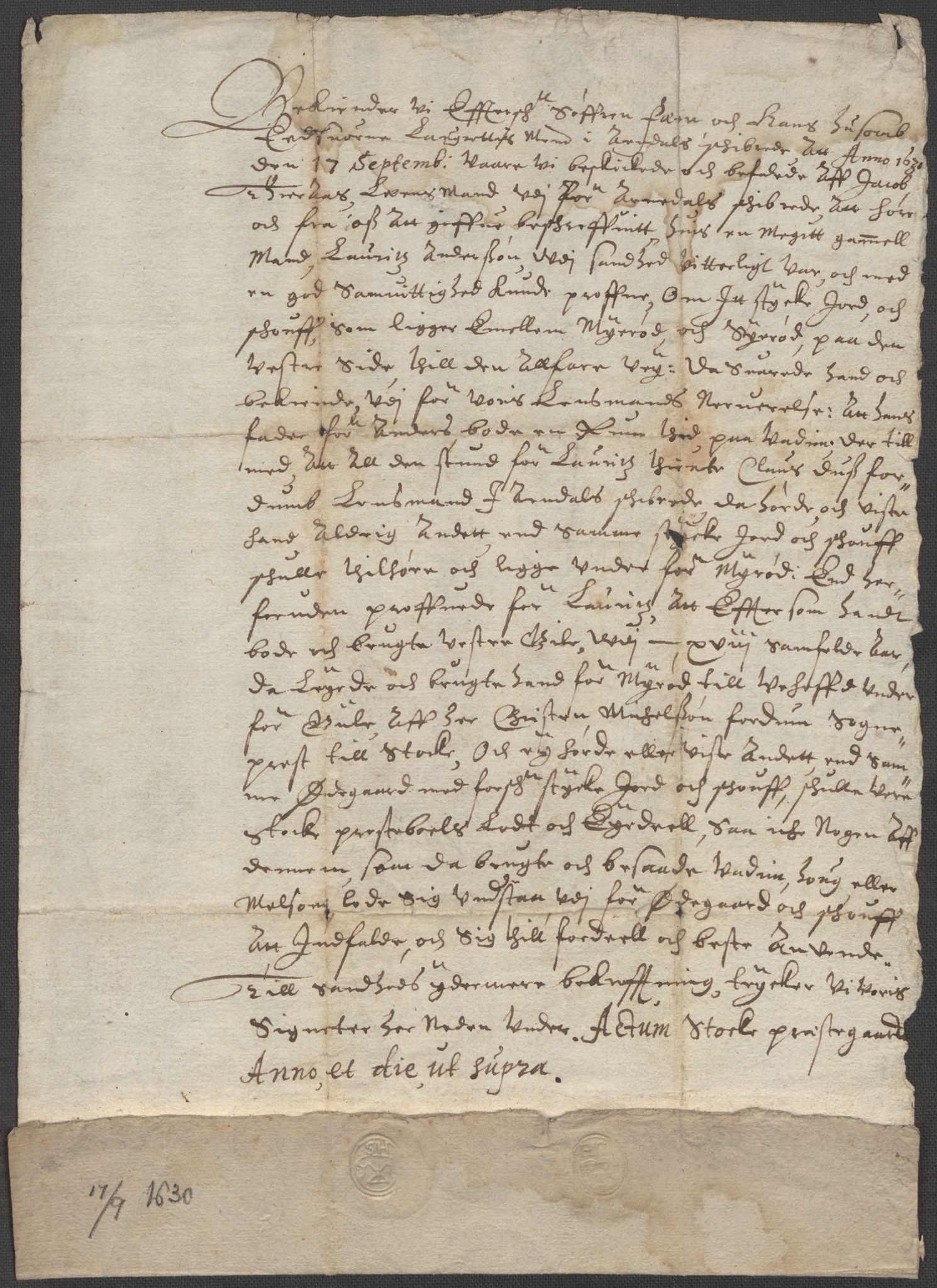 Riksarkivets diplomsamling, AV/RA-EA-5965/F15/L0021: Prestearkiv - Vestfold, 1573-1858, p. 212