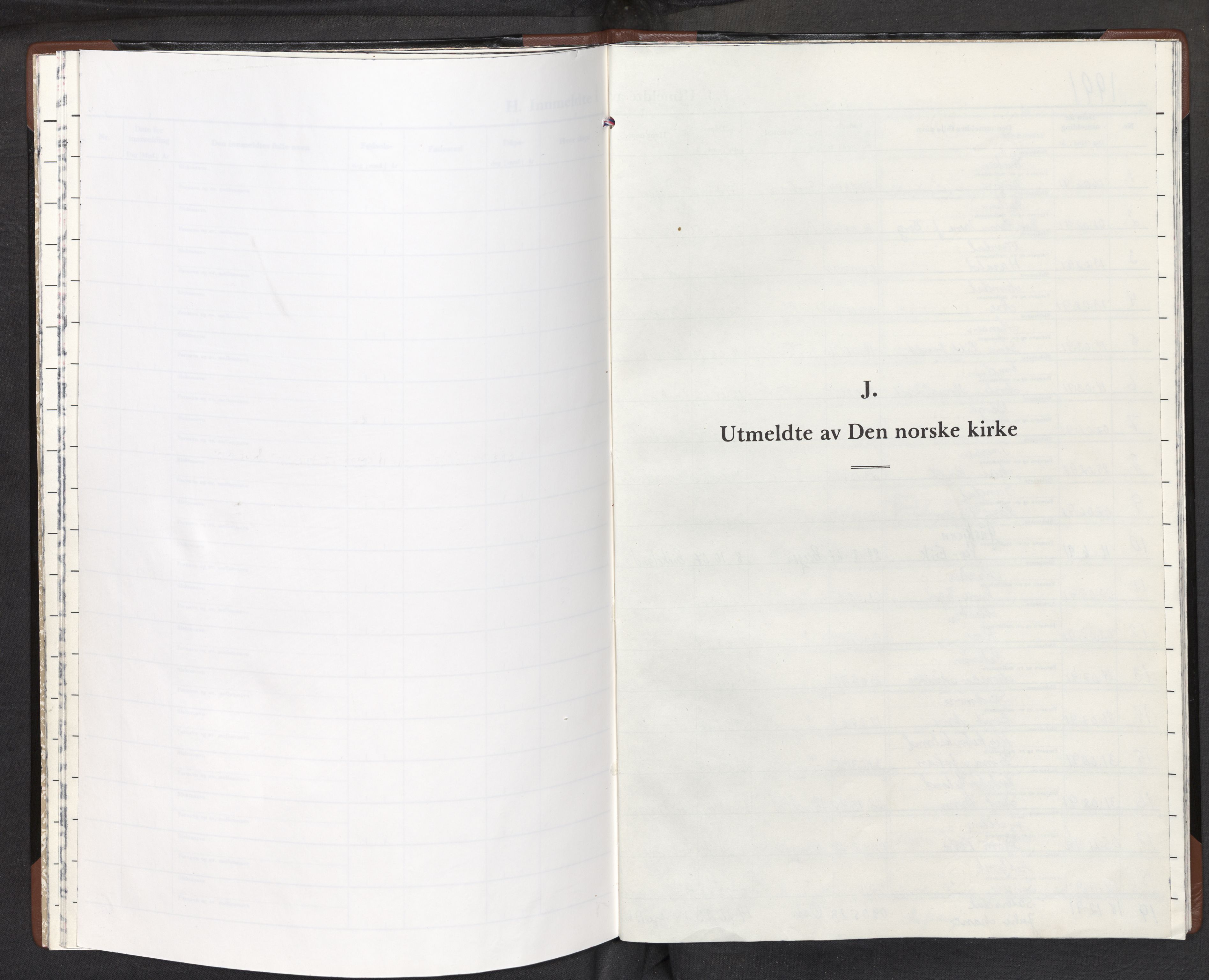 Birkeland Sokneprestembete, AV/SAB-A-74601/H/Haa/Haae/L0001: Parish register (official) no. E 1, 1991-2011