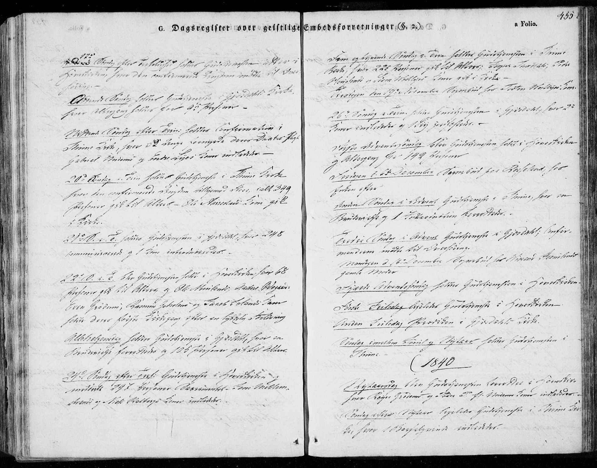 Lye sokneprestkontor, AV/SAST-A-101794/001/30BA/L0004: Parish register (official) no. A 4, 1826-1841, p. 455