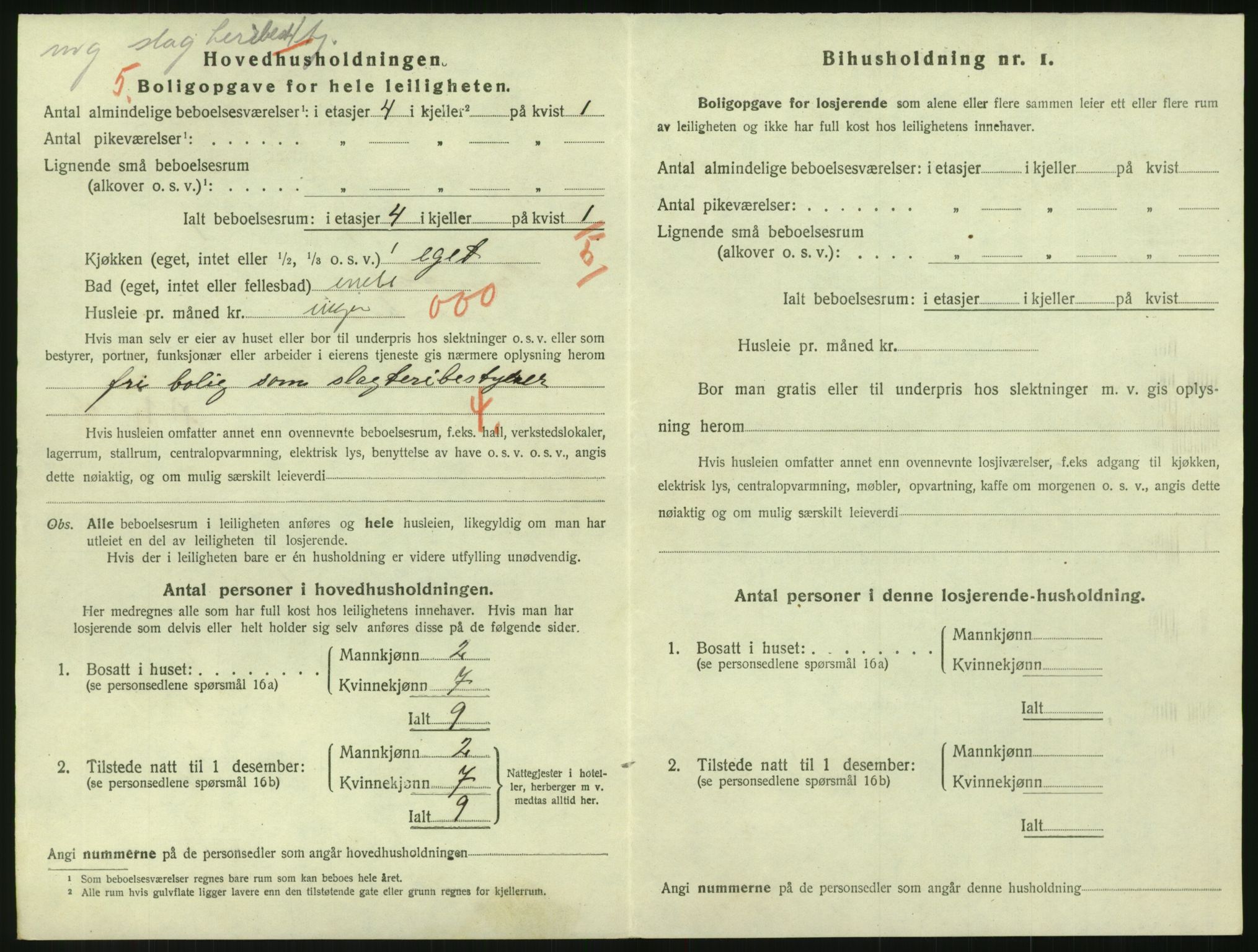 SAK, 1920 census for Grimstad, 1920, p. 1802